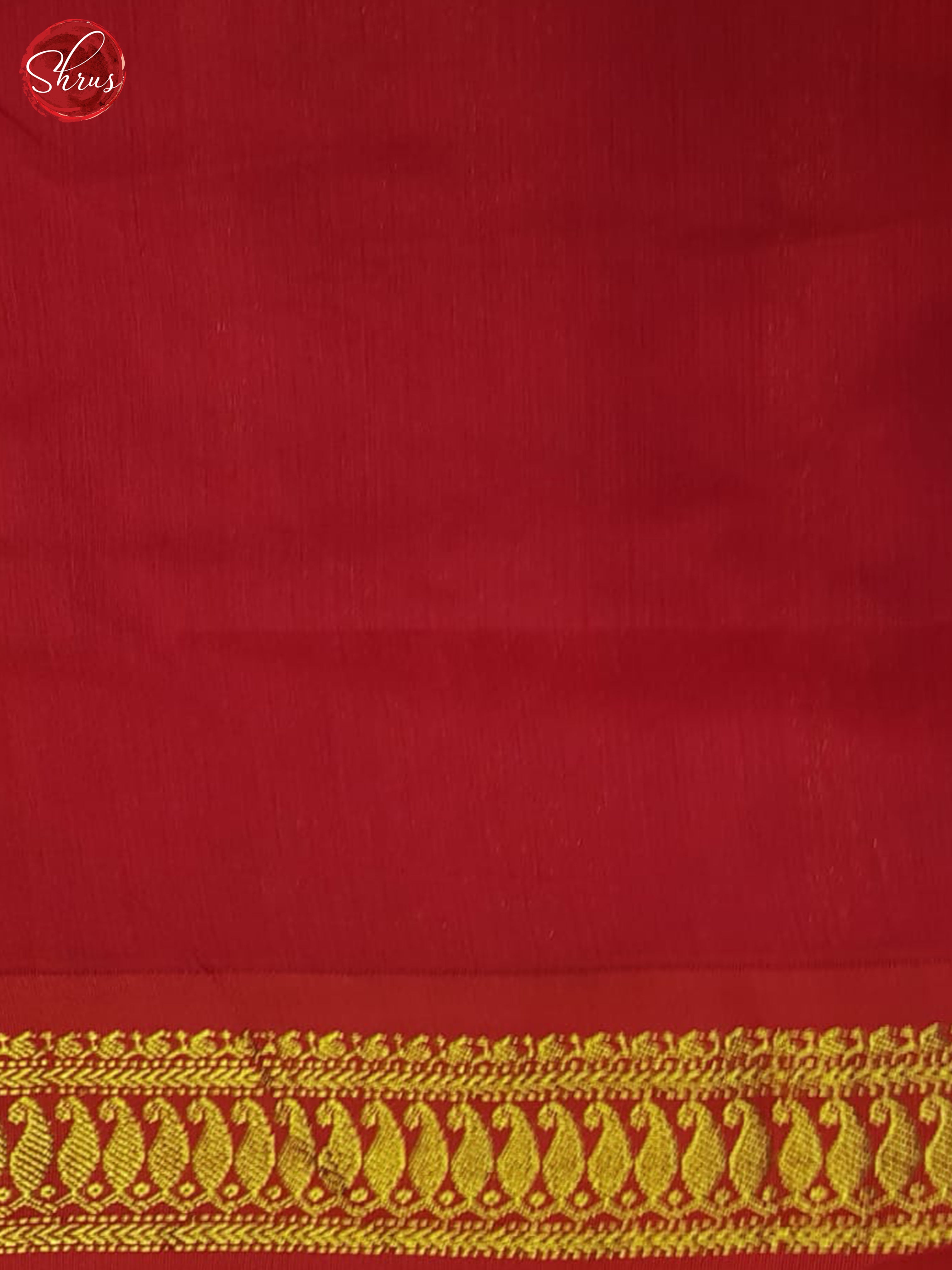 Orange & Red - Kalyani Cotton Saree - Shop on ShrusEternity.com