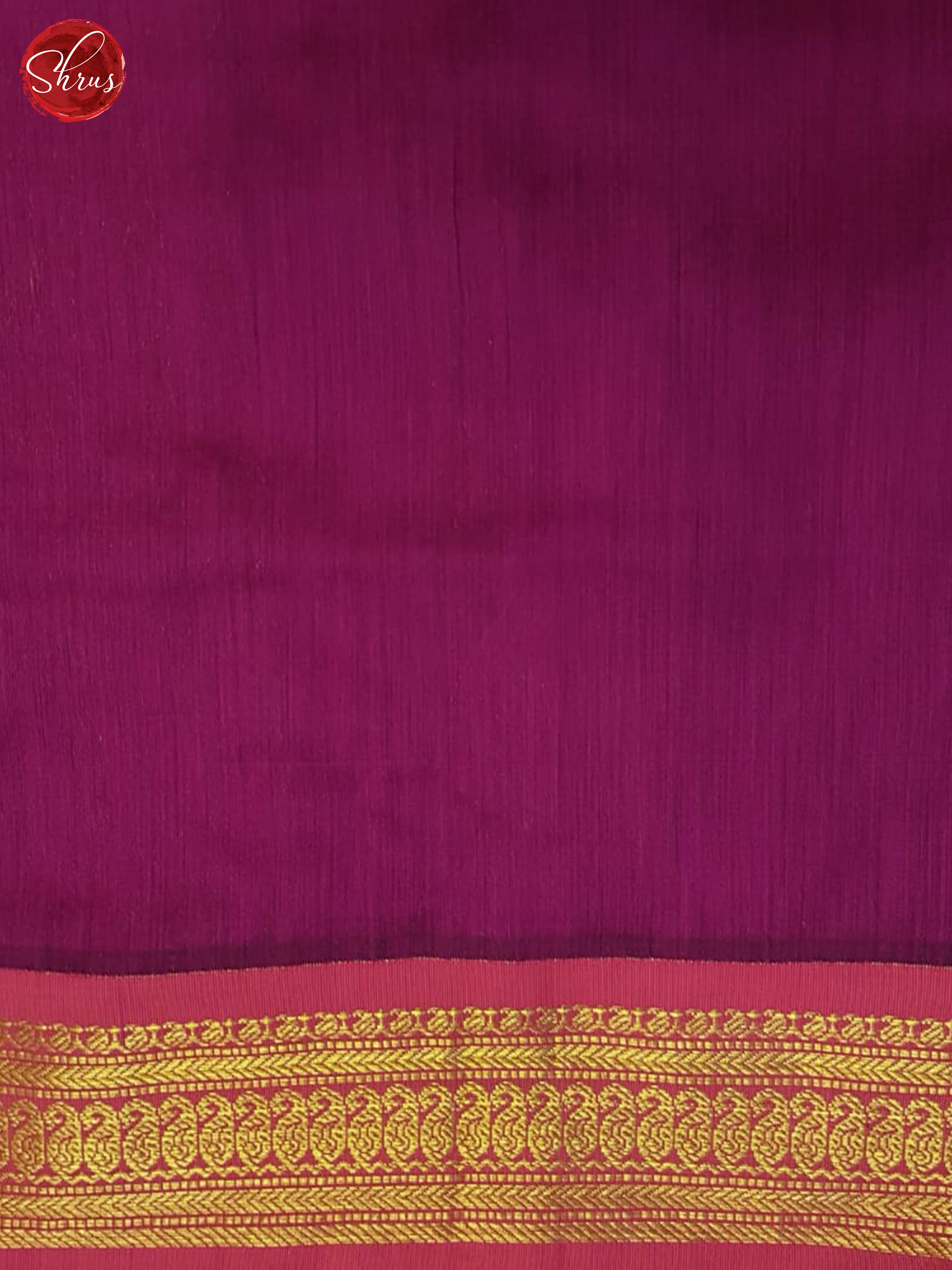 Peacock Green & Purple - Kalyani Cotton Saree - Shop on ShrusEternity.com