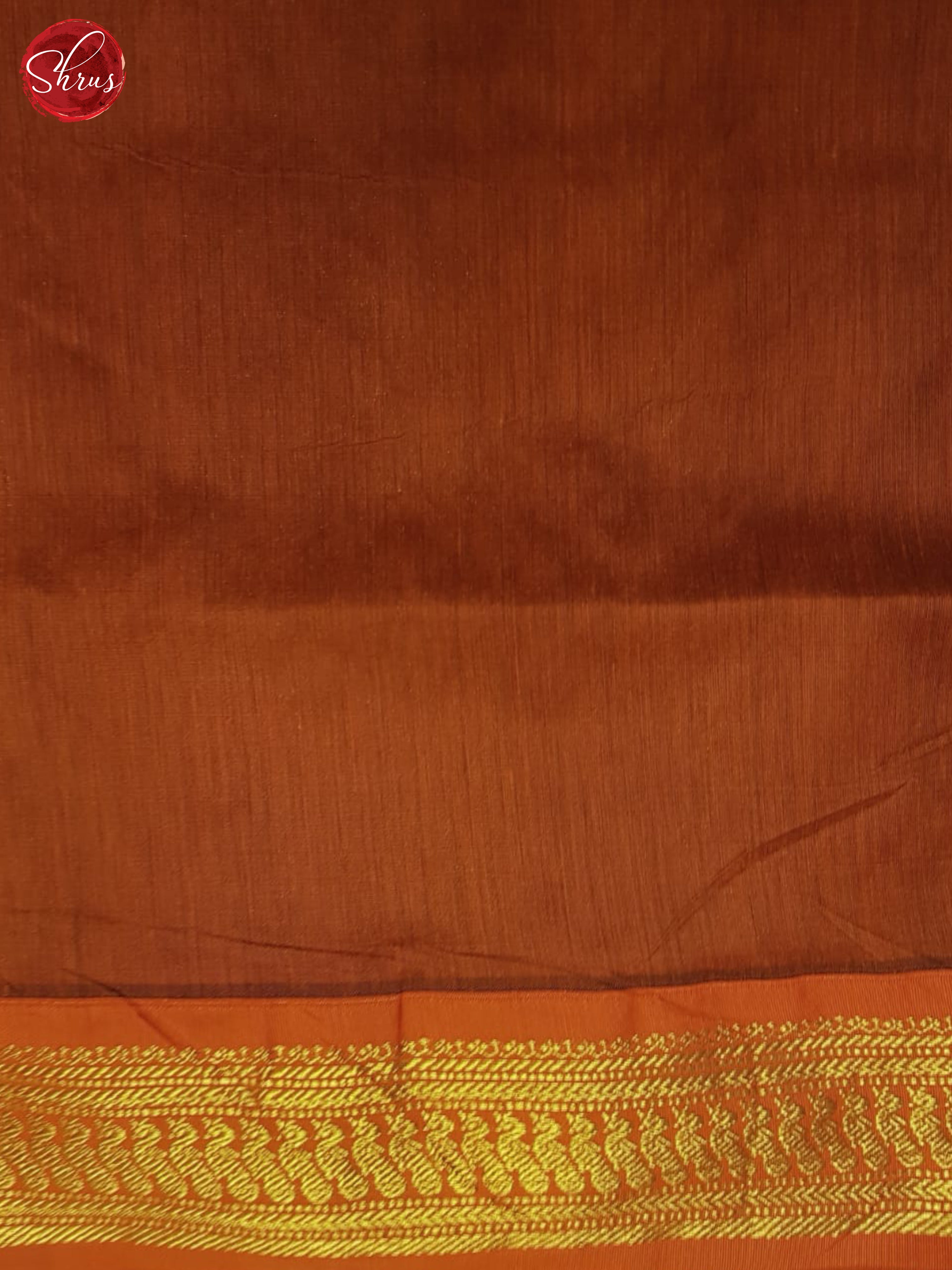 Purple & Orange - Kalyani Cotton Saree - Shop on ShrusEternity.com