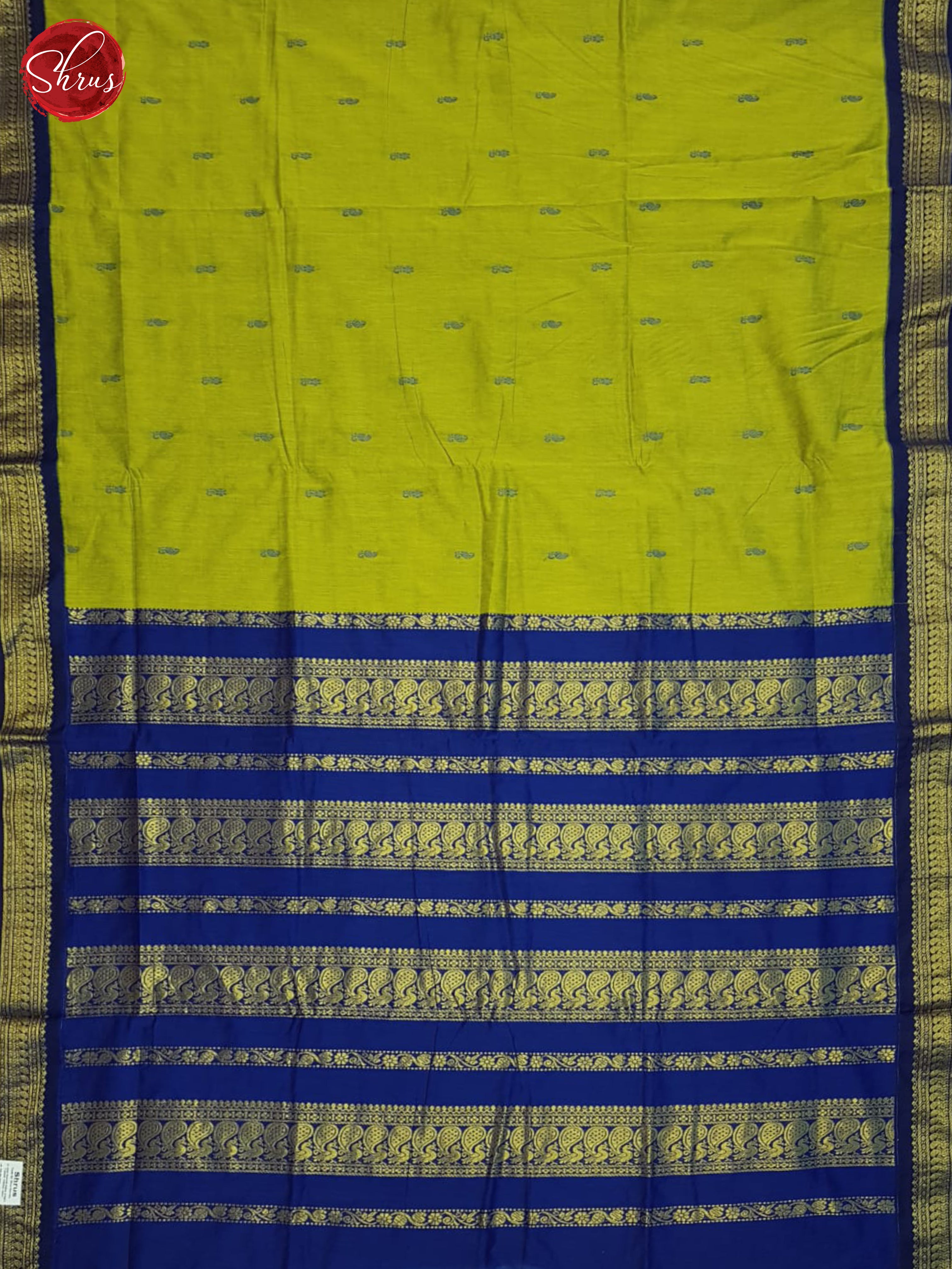 Green & Blue- Kalyani Cotton Saree - Shop on ShrusEternity.com