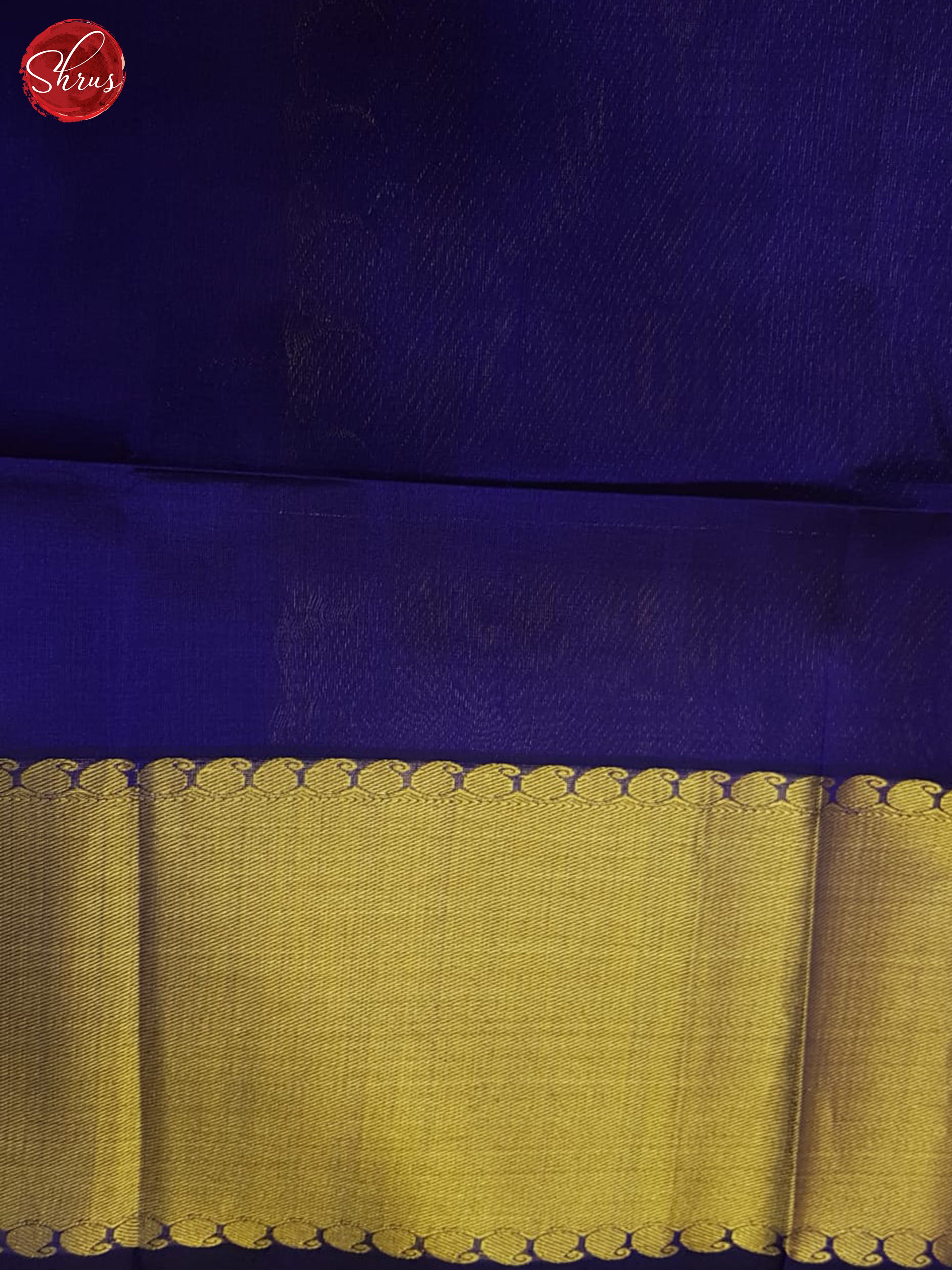 Blue(Single Tone)- Silk Cotton Saree - Shop on ShrusEternity.com