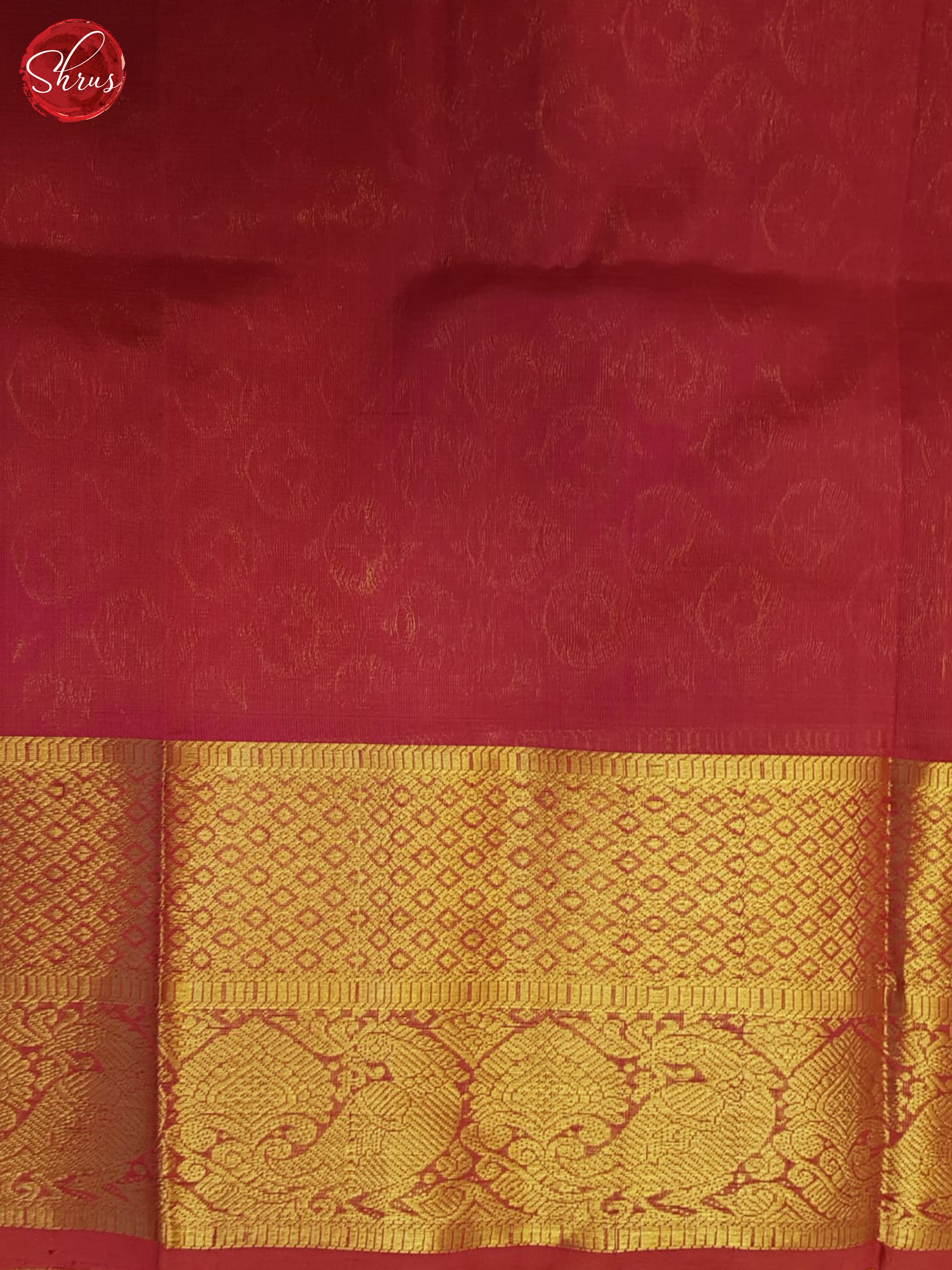 Yellow And Red-Silk Cotton Saree - Shop on ShrusEternity.com
