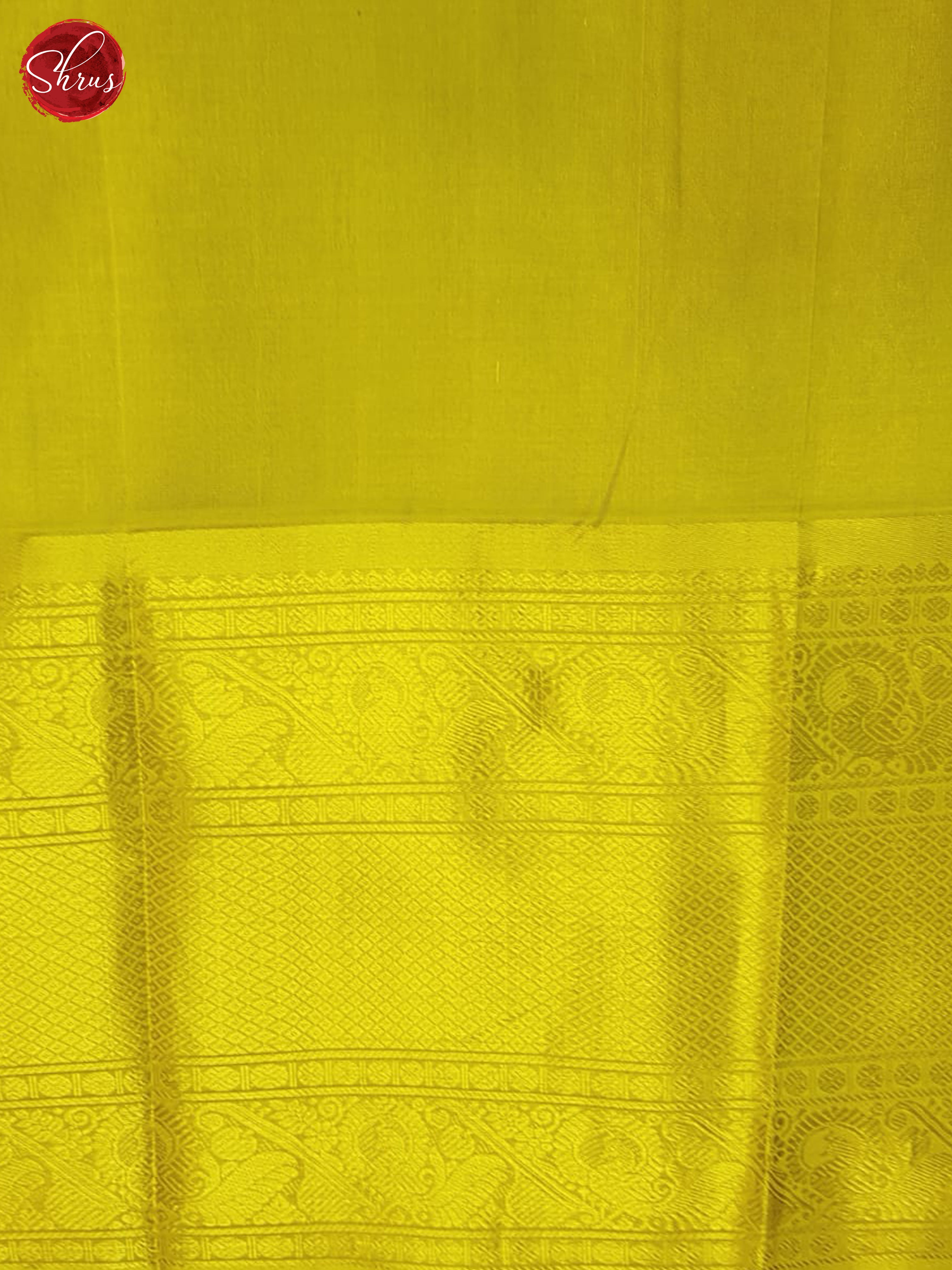 Brown And Green- Silk Cotton Saree - Shop on ShrusEternity.com