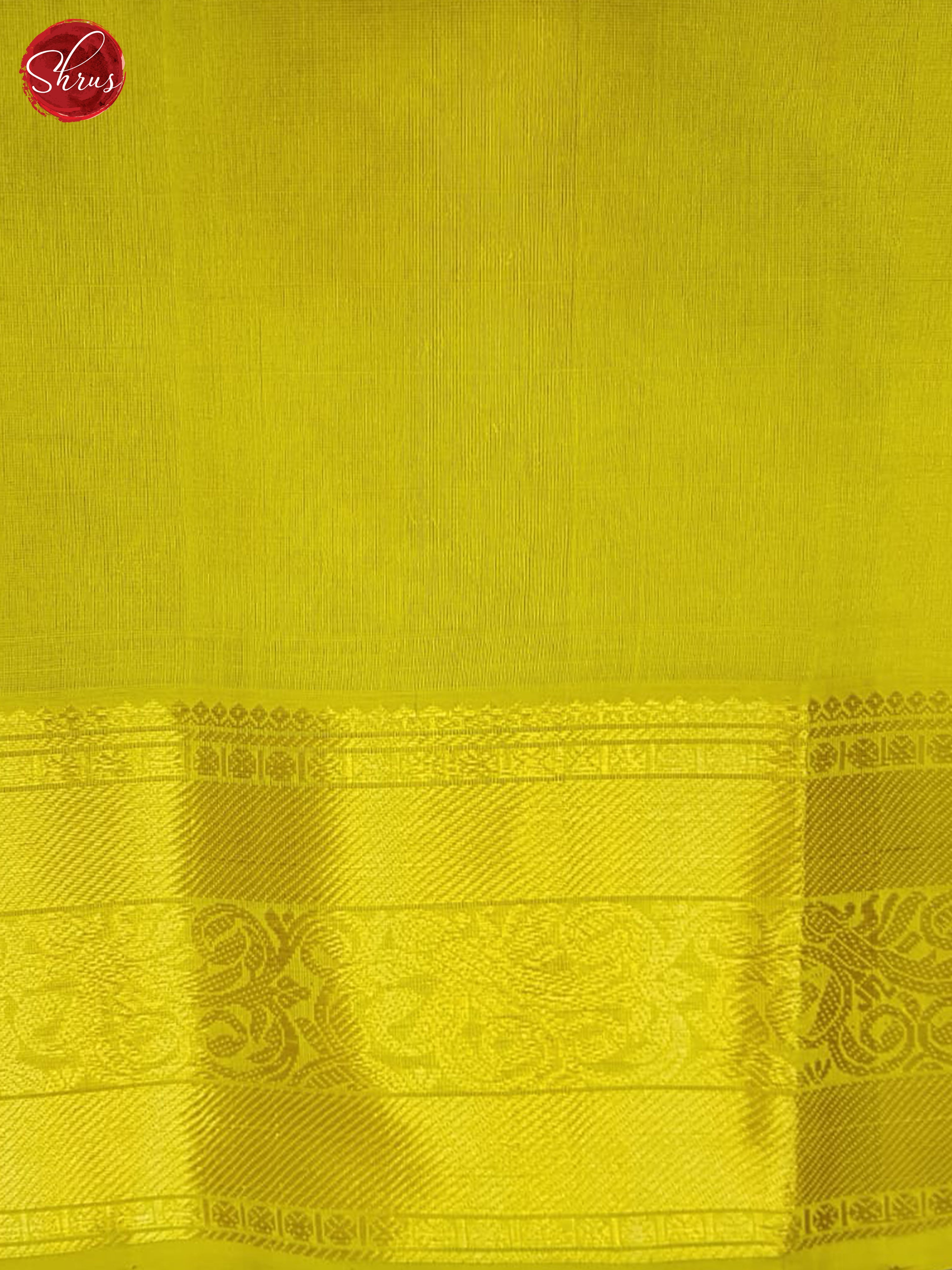 Blue And Green- Silk Cotton Saree - Shop on ShrusEternity.com