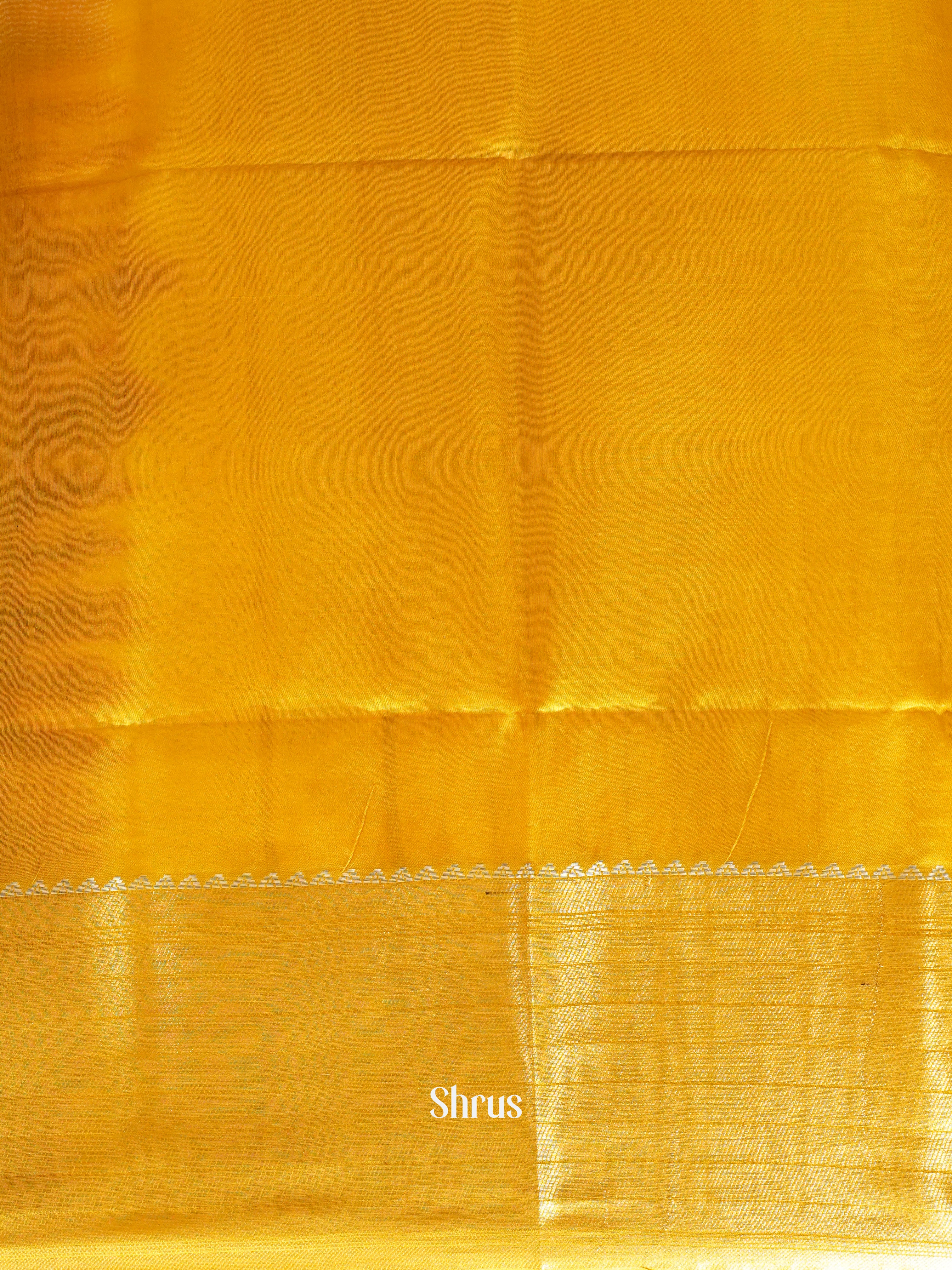 Maroon & Mustard - Shibori Saree