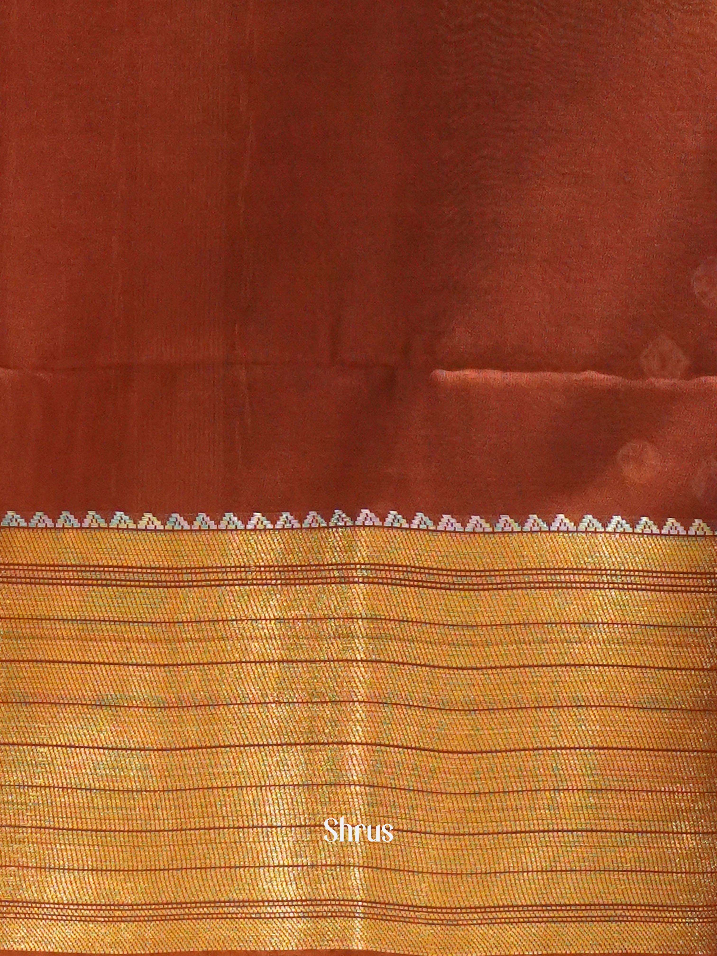 Blue & Maroon -Shibori Saree