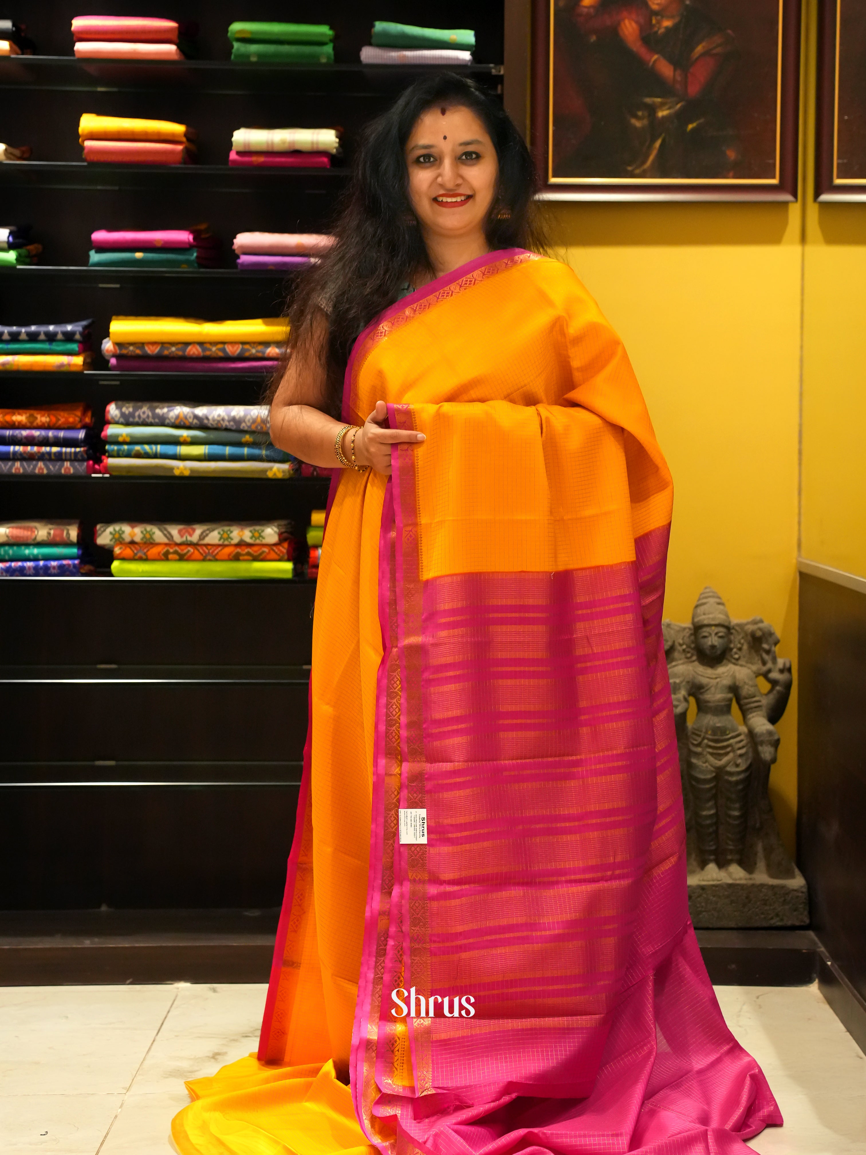 CDS05036 - Semi Mysoresilk Saree