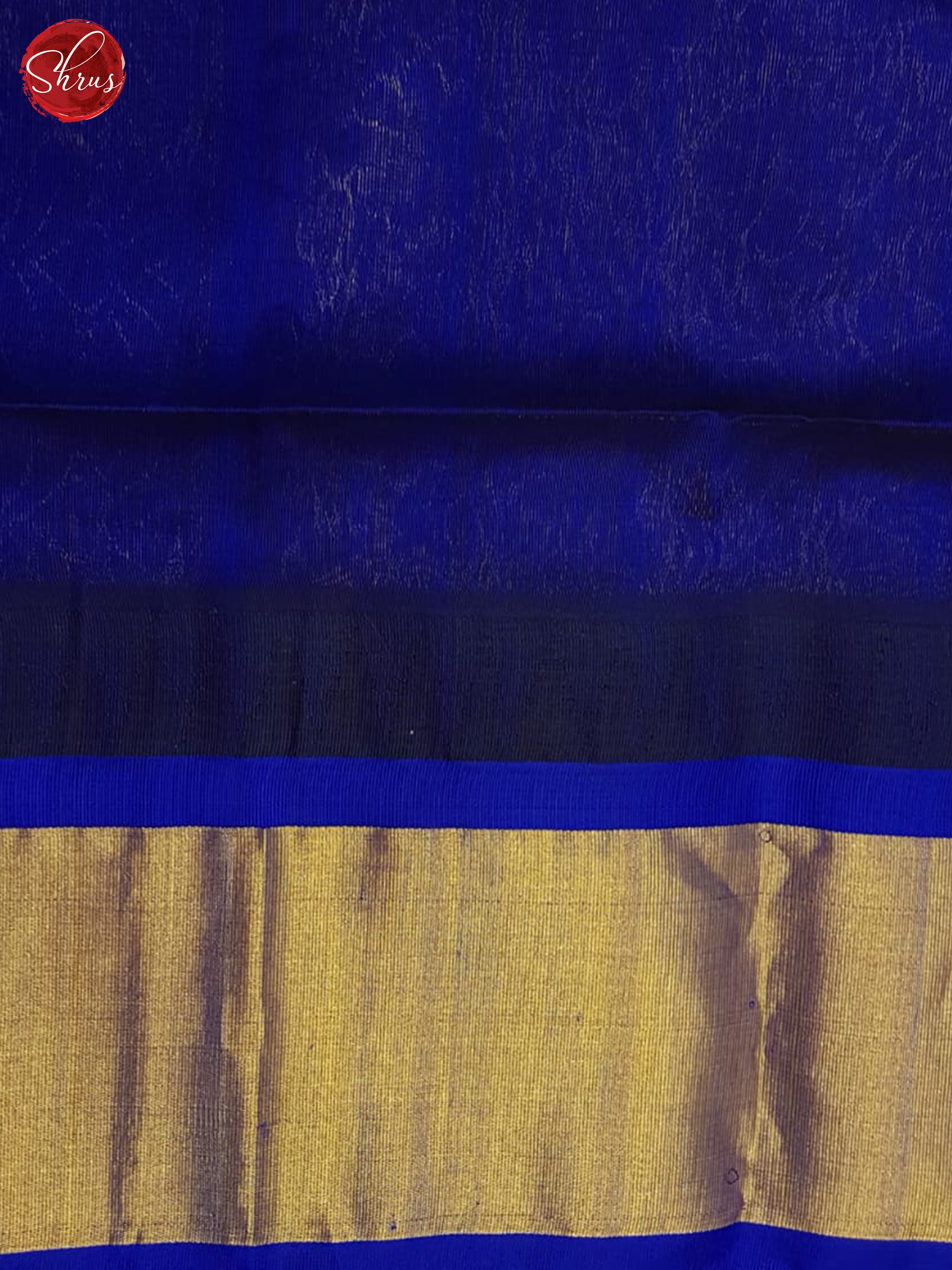 Pink And Blue- Silk Cotton saree - Shop on ShrusEternity.com