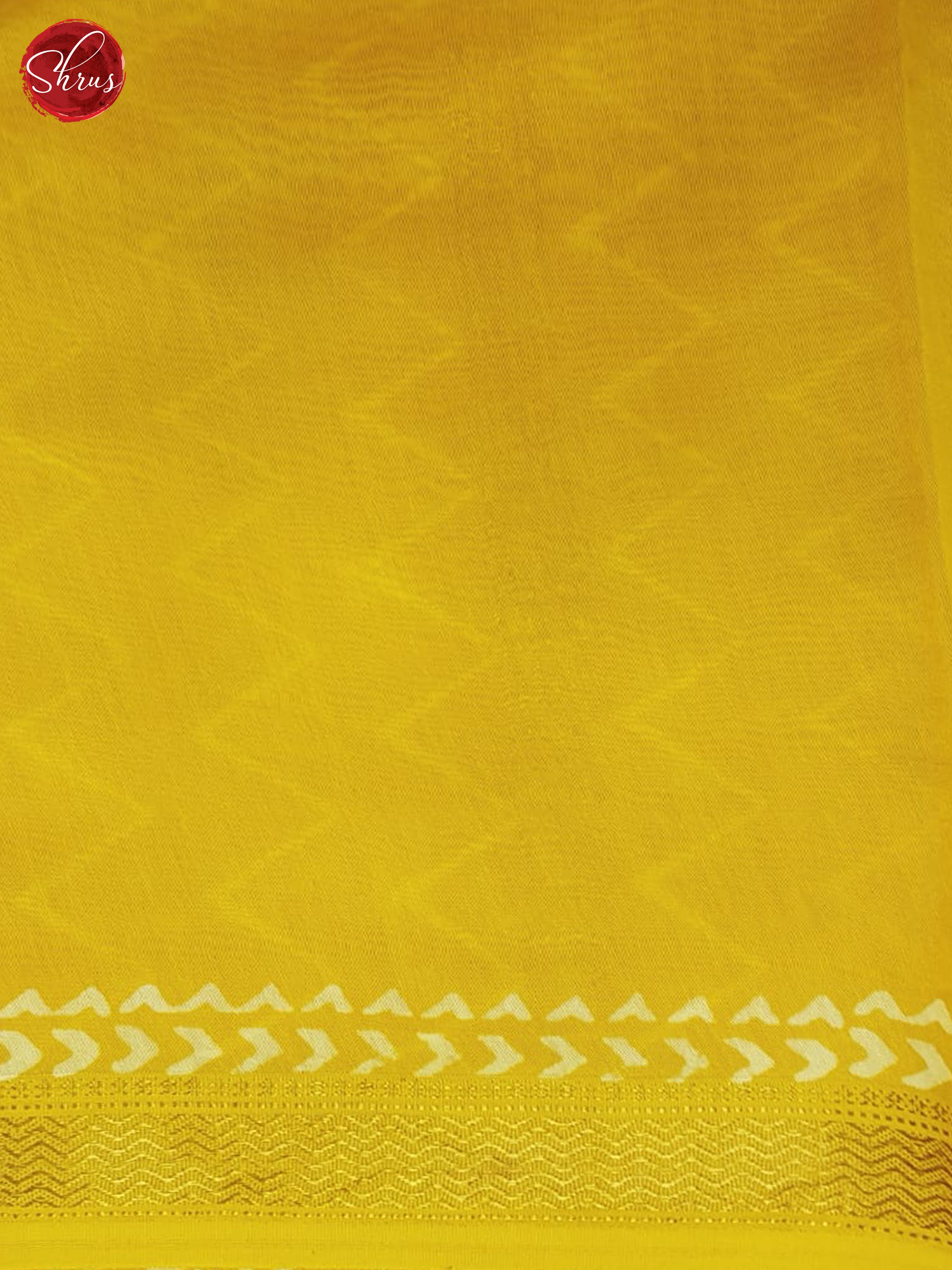 Yellow(Single Tone)- Maheshwari Silk Cotton Saree - Shop on ShrusEternity.com