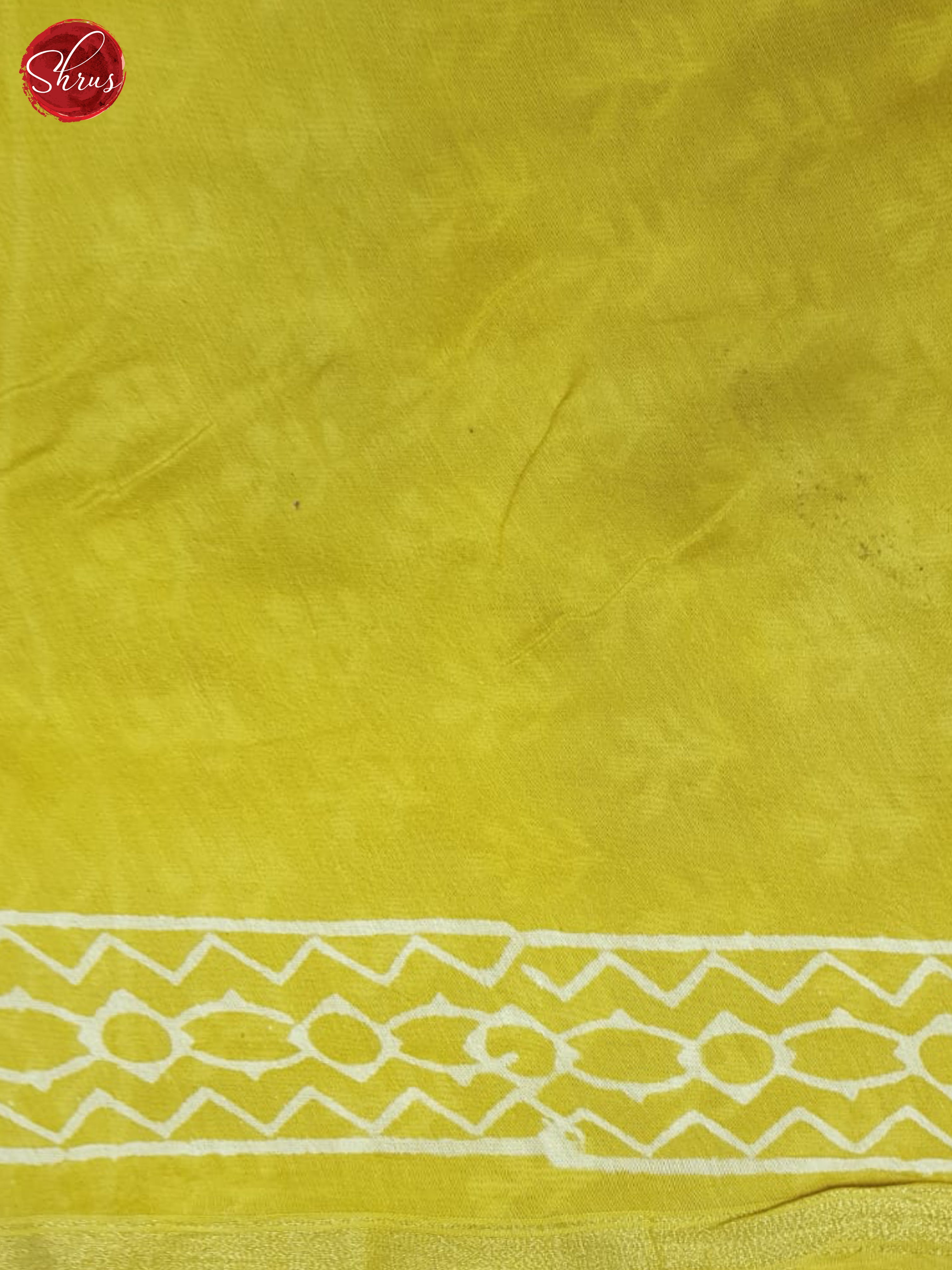 Mustard(Single Tone)- Maheshwari Silk Cotton Saree - Shop on ShrusEternity.com