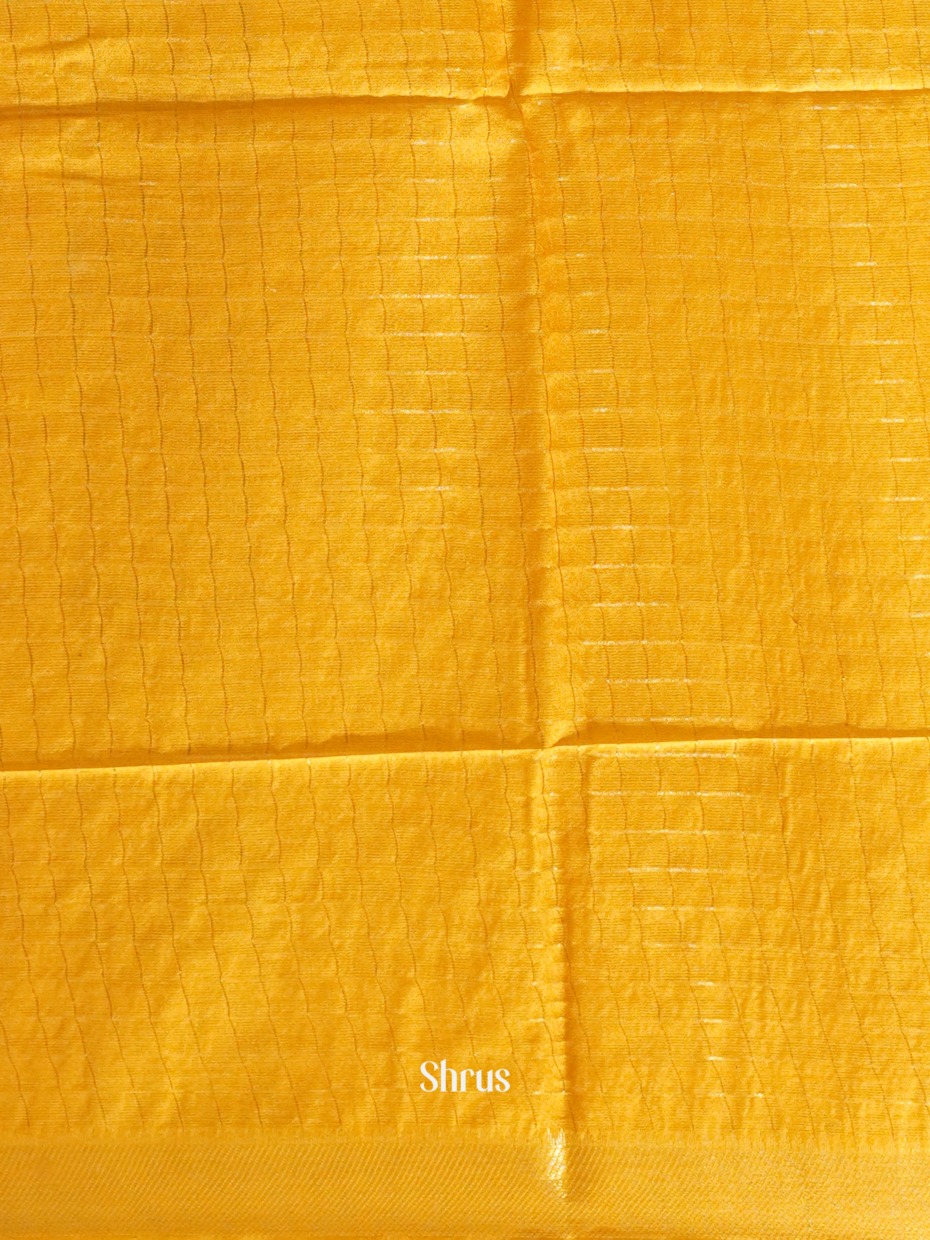 Brown & Yellow - Shibori Saree - Shop on ShrusEternity.com