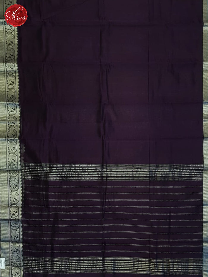 Mangalagiri Cotton Silk Saree - Periwinkle main image 1