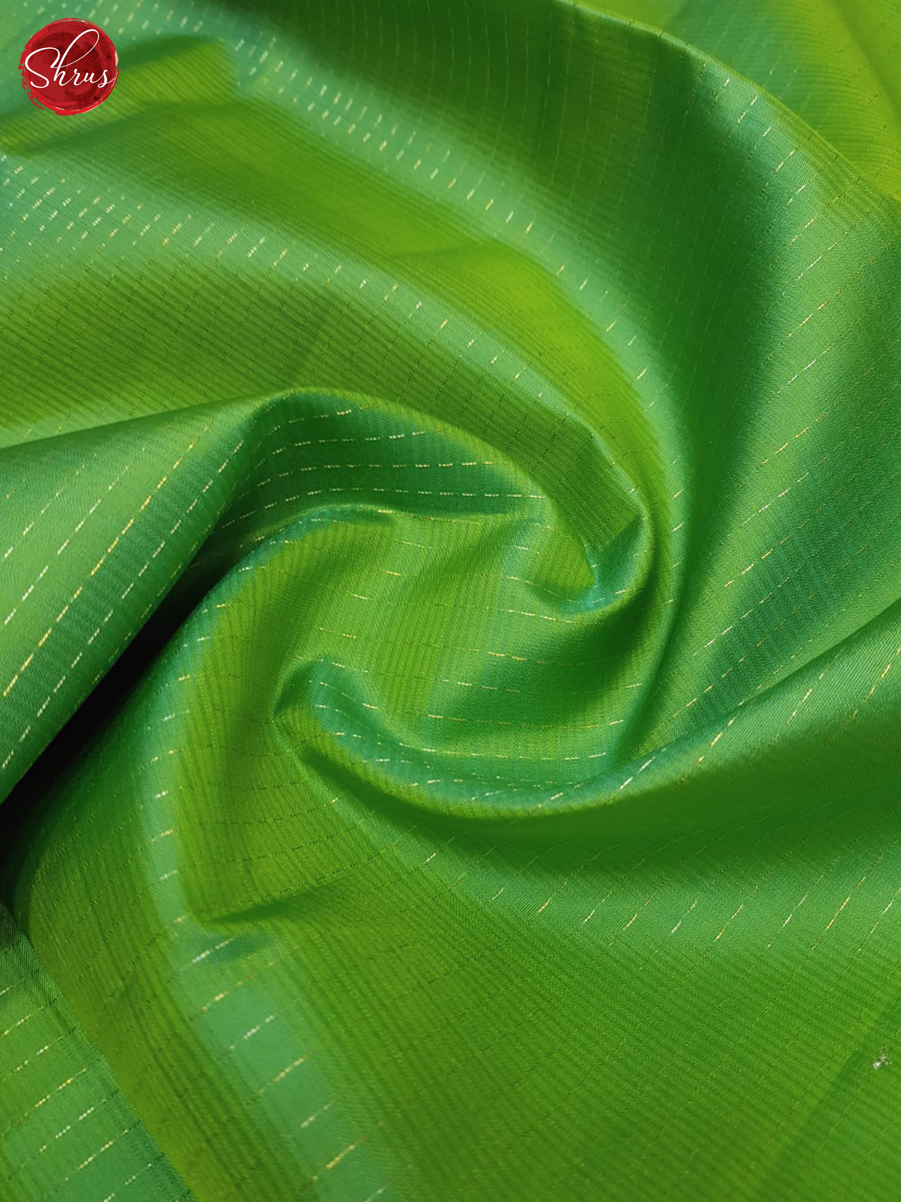 Green And Black- Soft Silk Saree - Shop on ShrusEternity.com