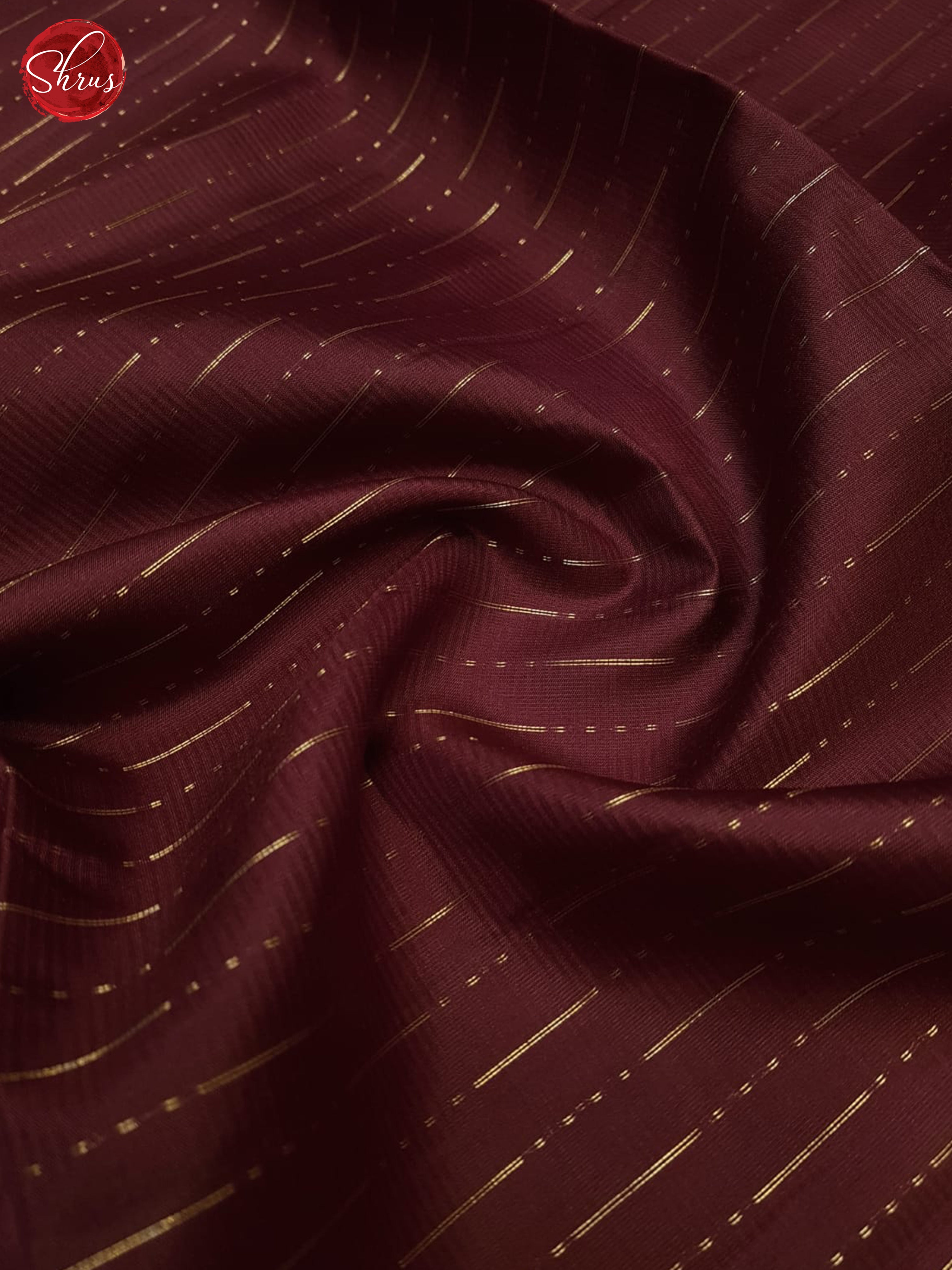 Maroon And Beige- Soft Silk Saree - Shop on ShrusEternity.com