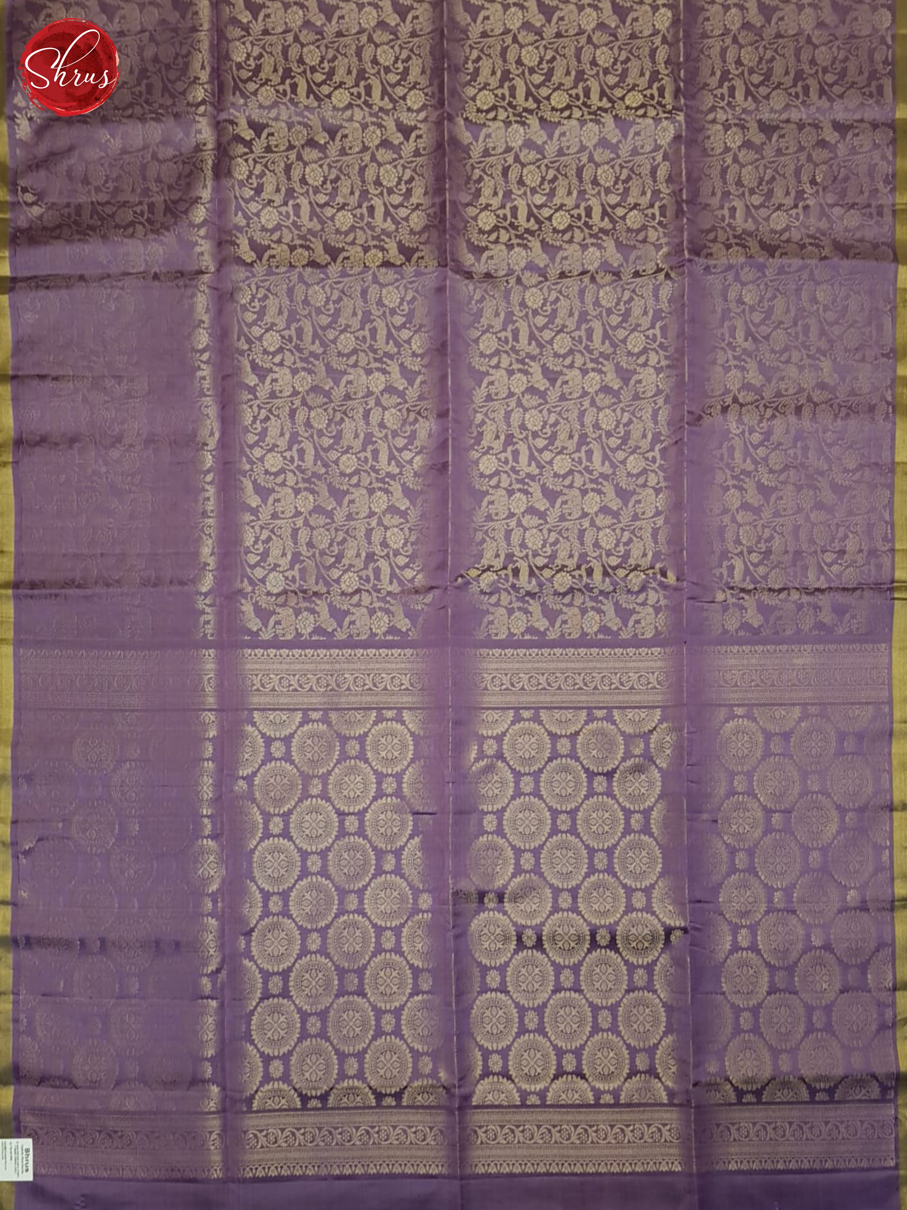 Lavender(Single Tone)- Soft Silk Saree - Shop on ShrusEternity.com