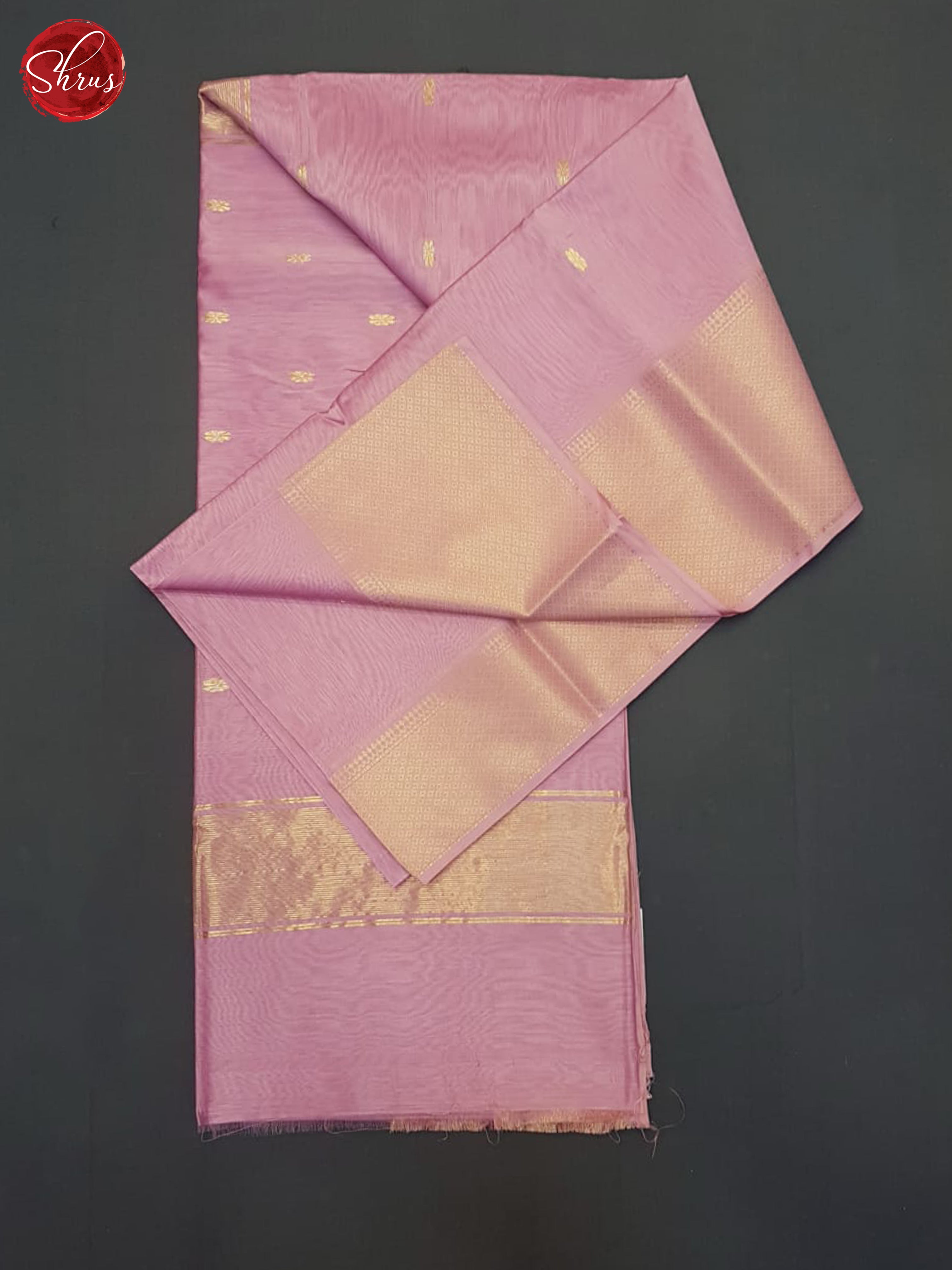 Pink(Single Tone)- Maheshwari Silk Cotton saree