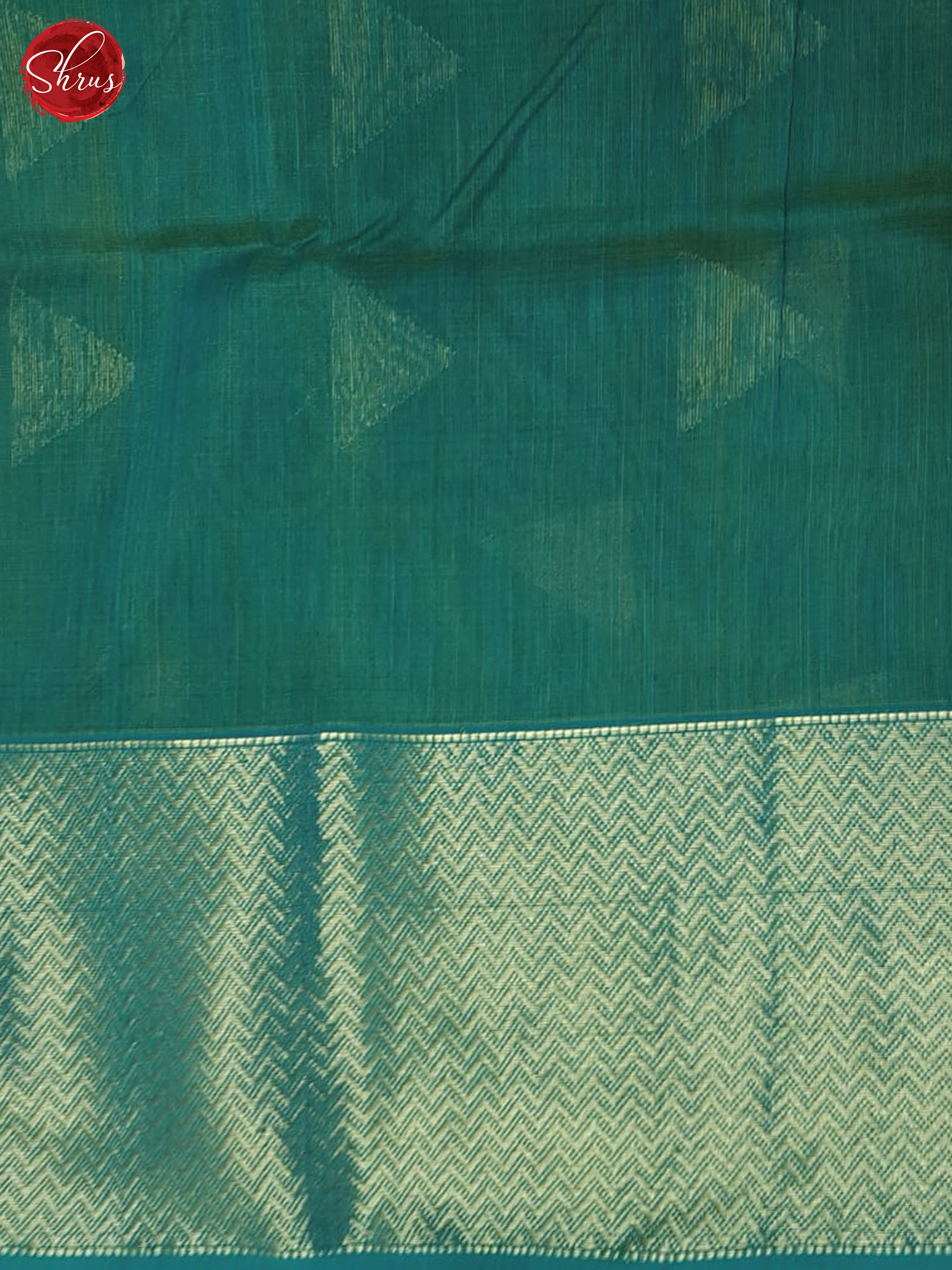 Manthulir Green And Blue- Maheshwari Silk Cotton Saree - Shop on ShrusEternity.com