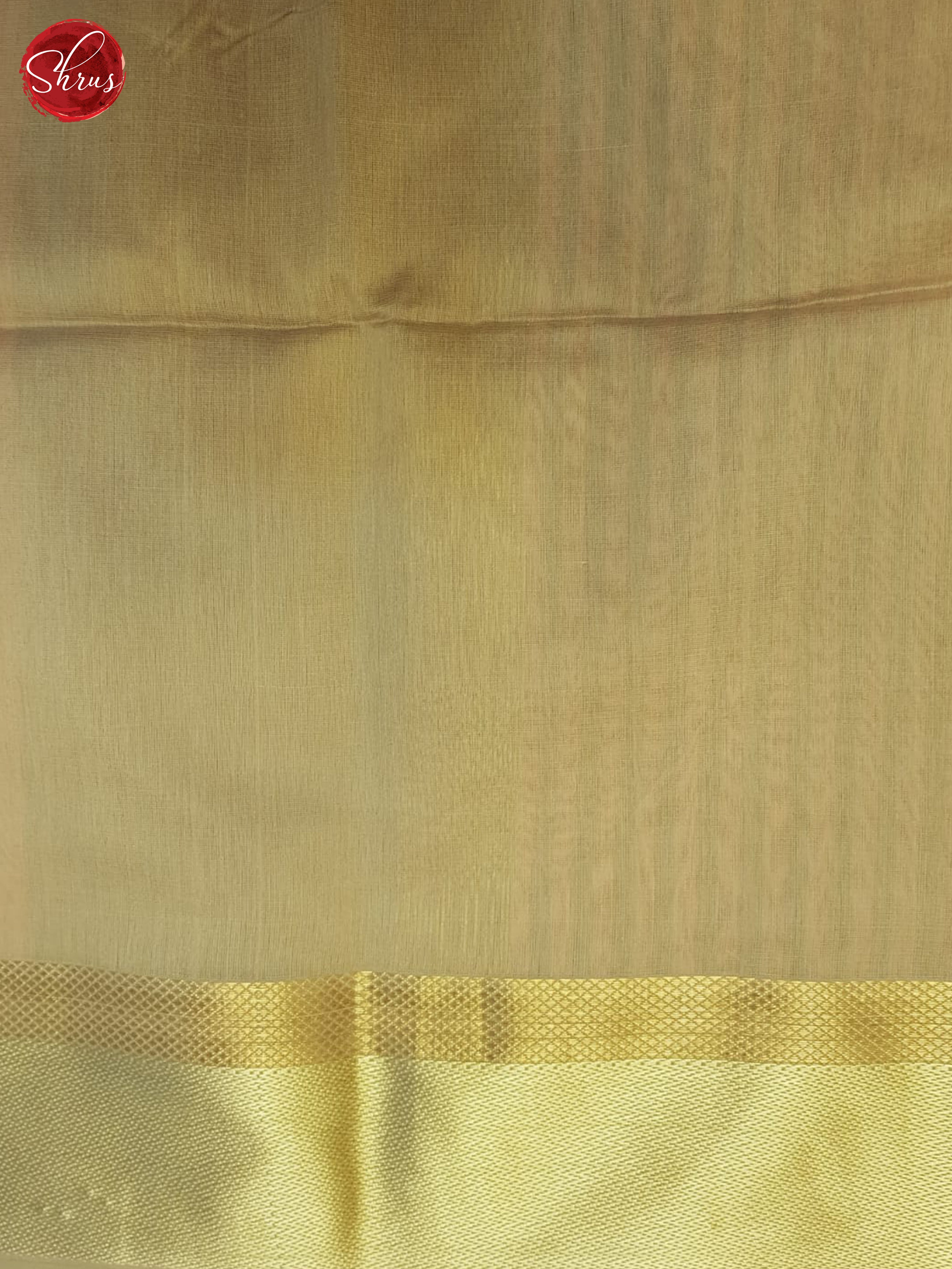 peach & Beige - Maheshwari Silk Cotton saree - Shop on ShrusEternity.com
