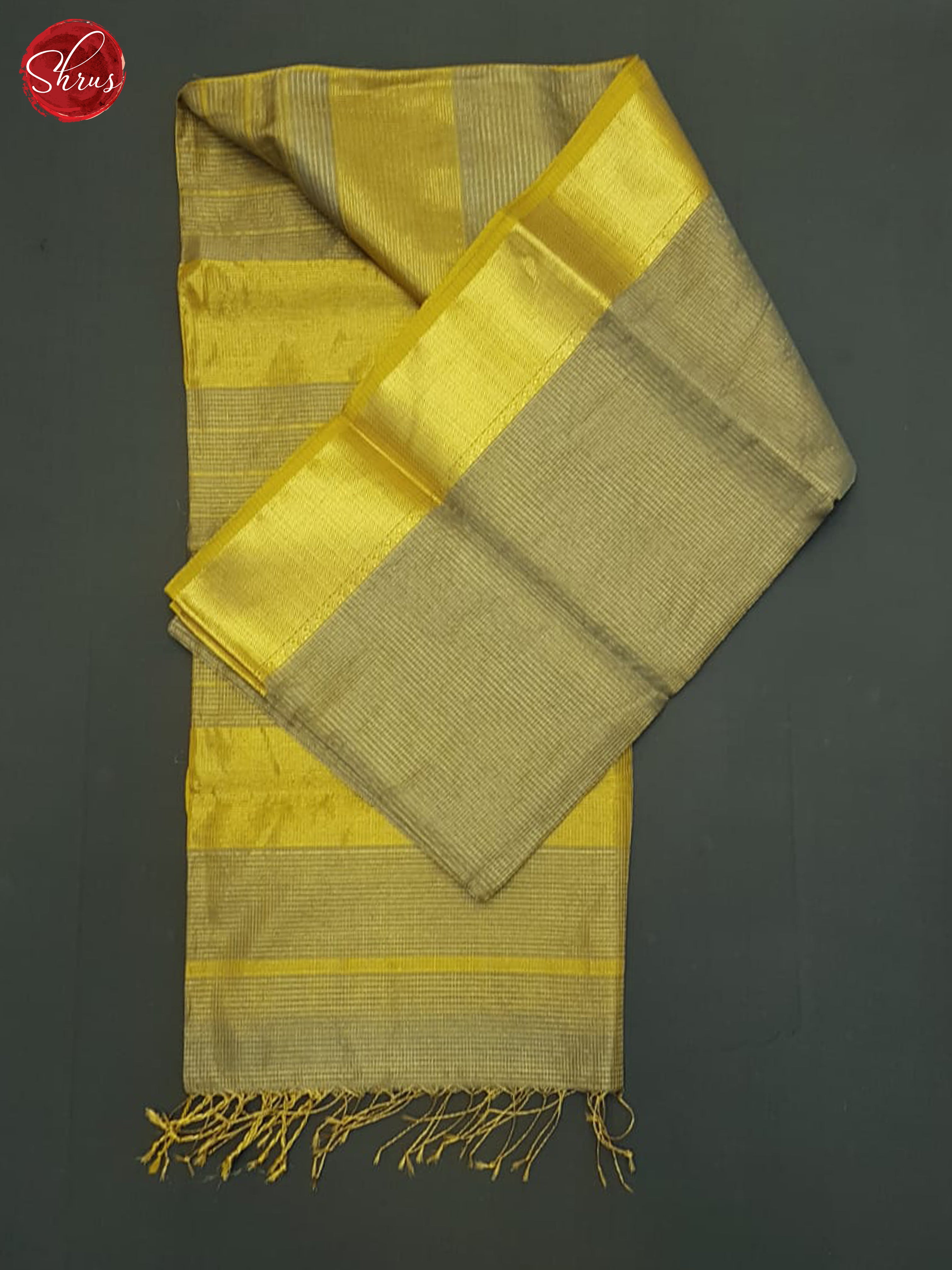 Grey & Green- Maheshwari Silk Cotton Saree - Shop on ShrusEternity.com