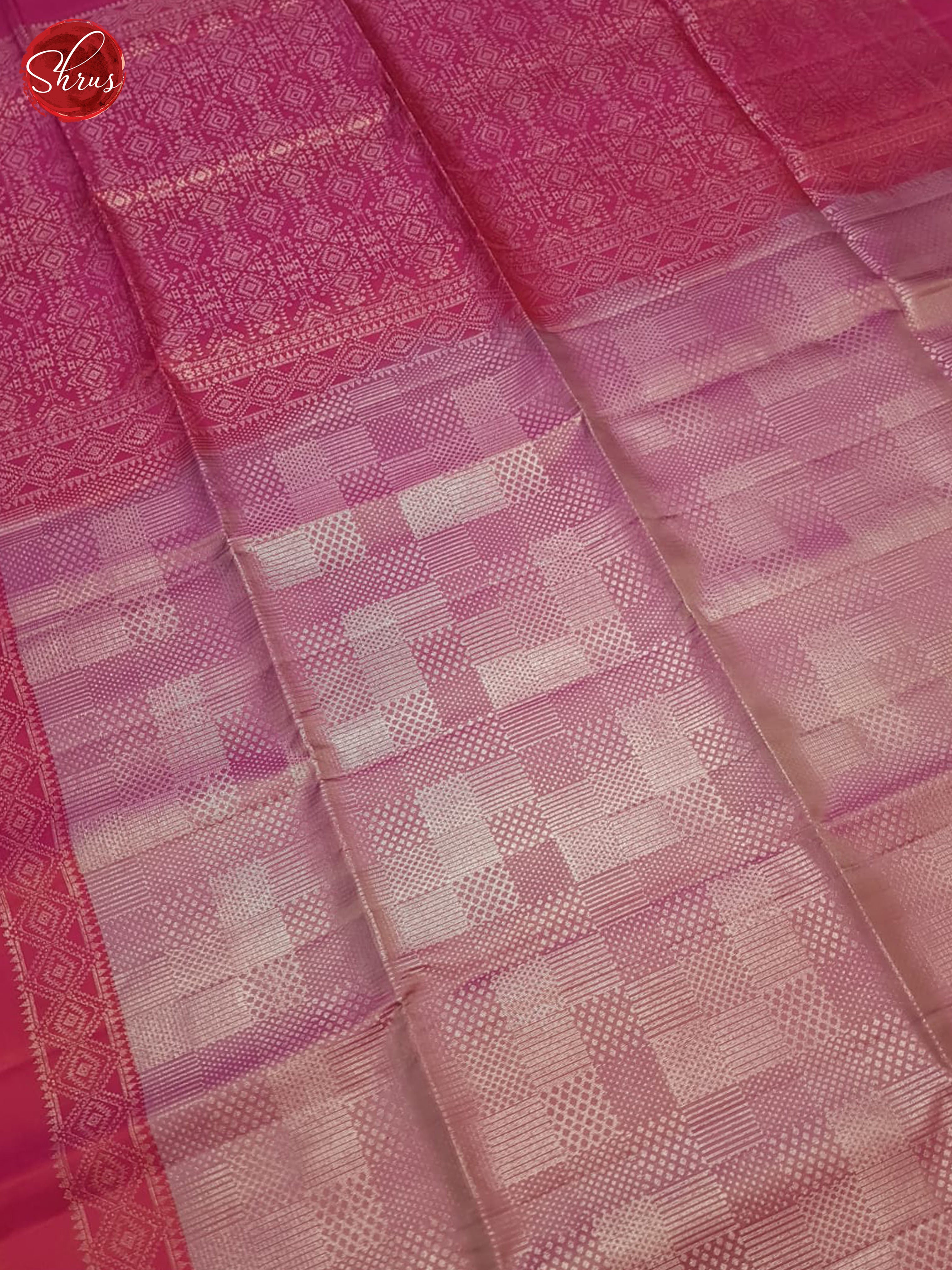 Onion Pink & Pink - Soft Silk Saree - Shop on ShrusEternity.com