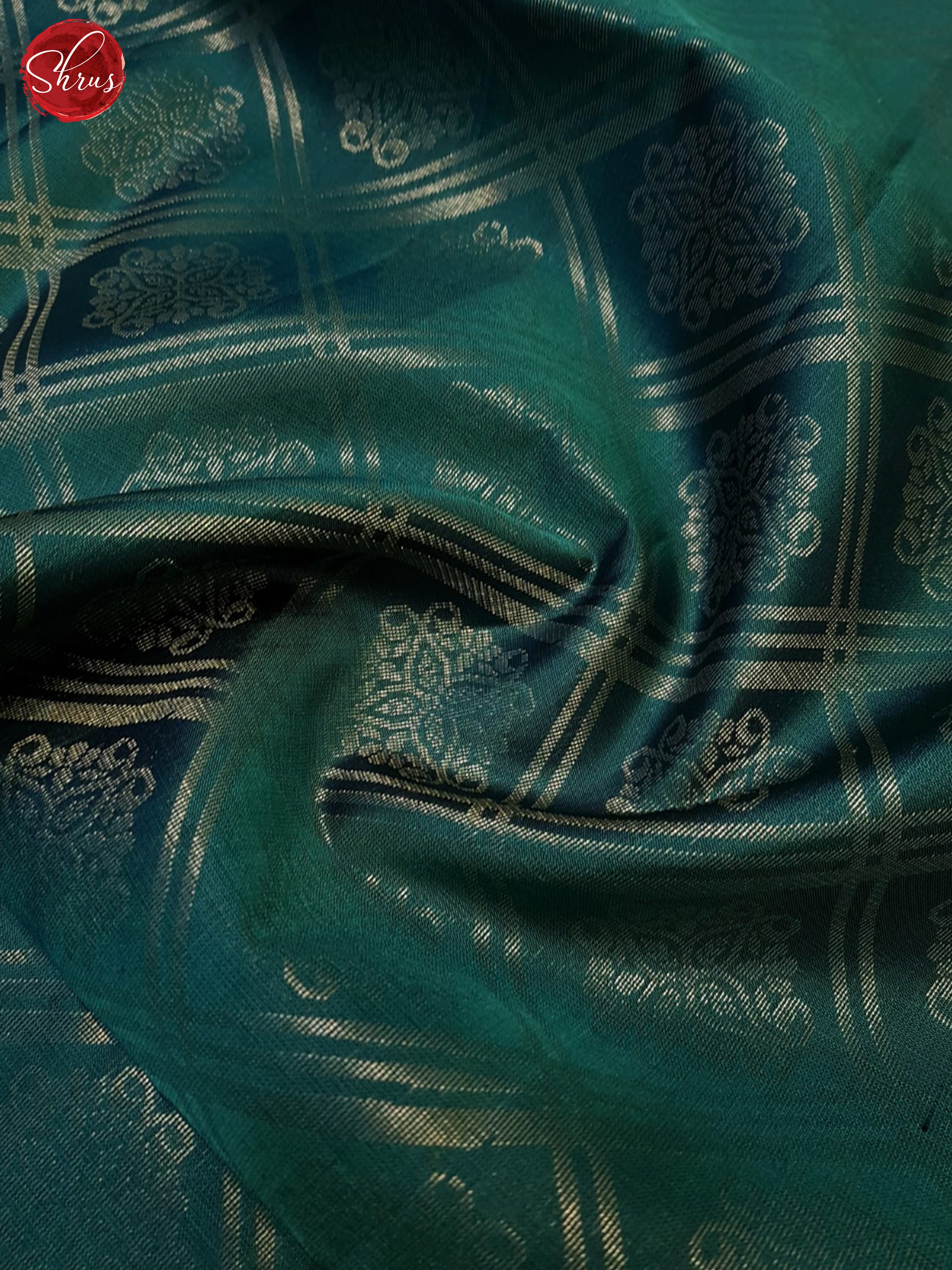 Blue & Navy Blue - Soft Silk Saree - Shop on ShrusEternity.com