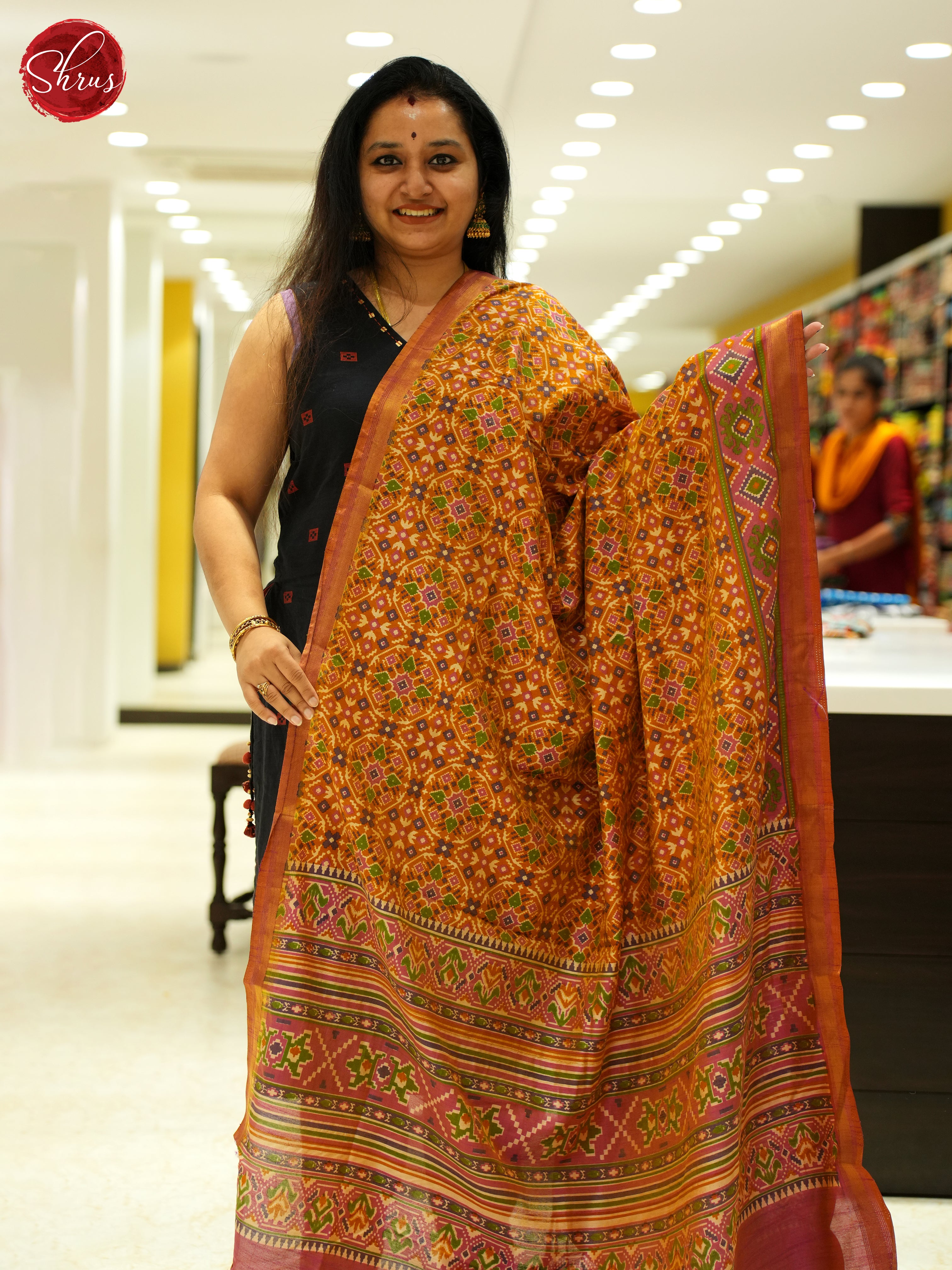 Orange - Dupatta - Shop on ShrusEternity.com