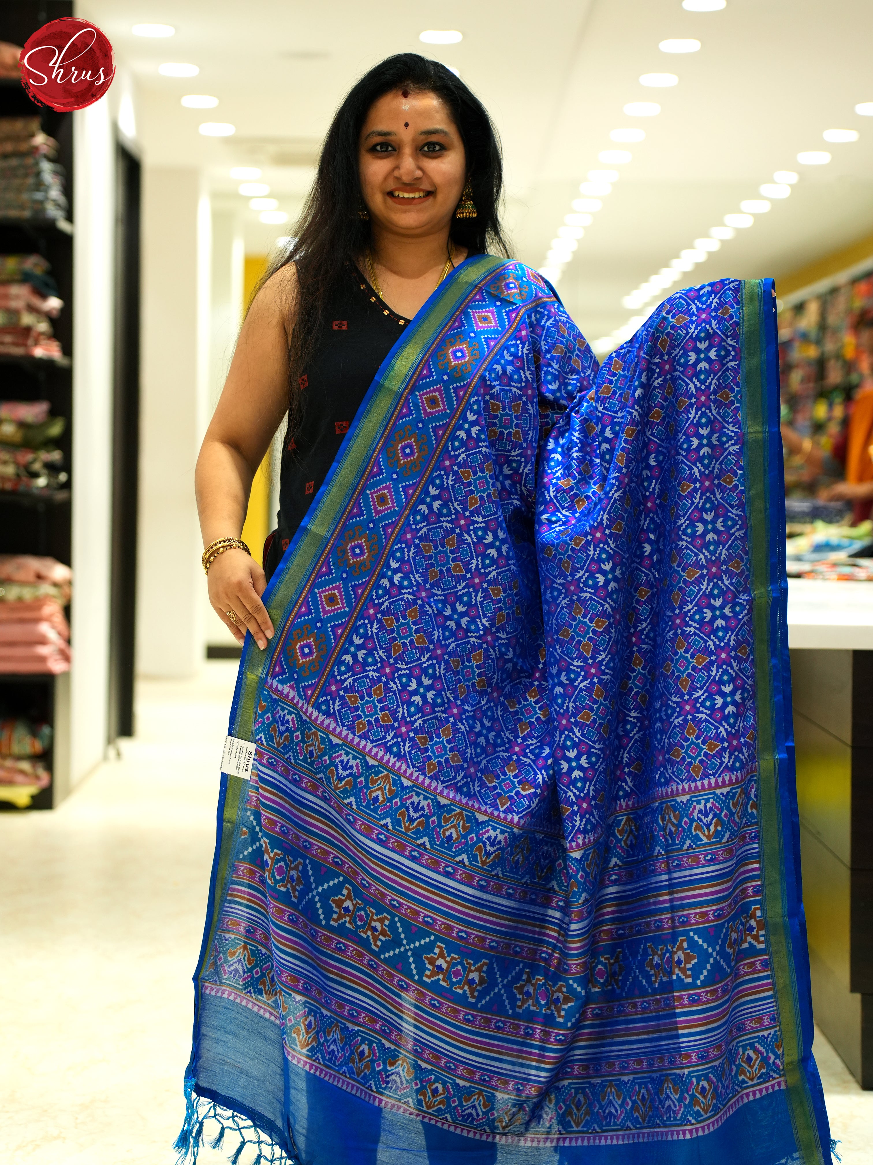 Blue - Dupatta - Shop on ShrusEternity.com