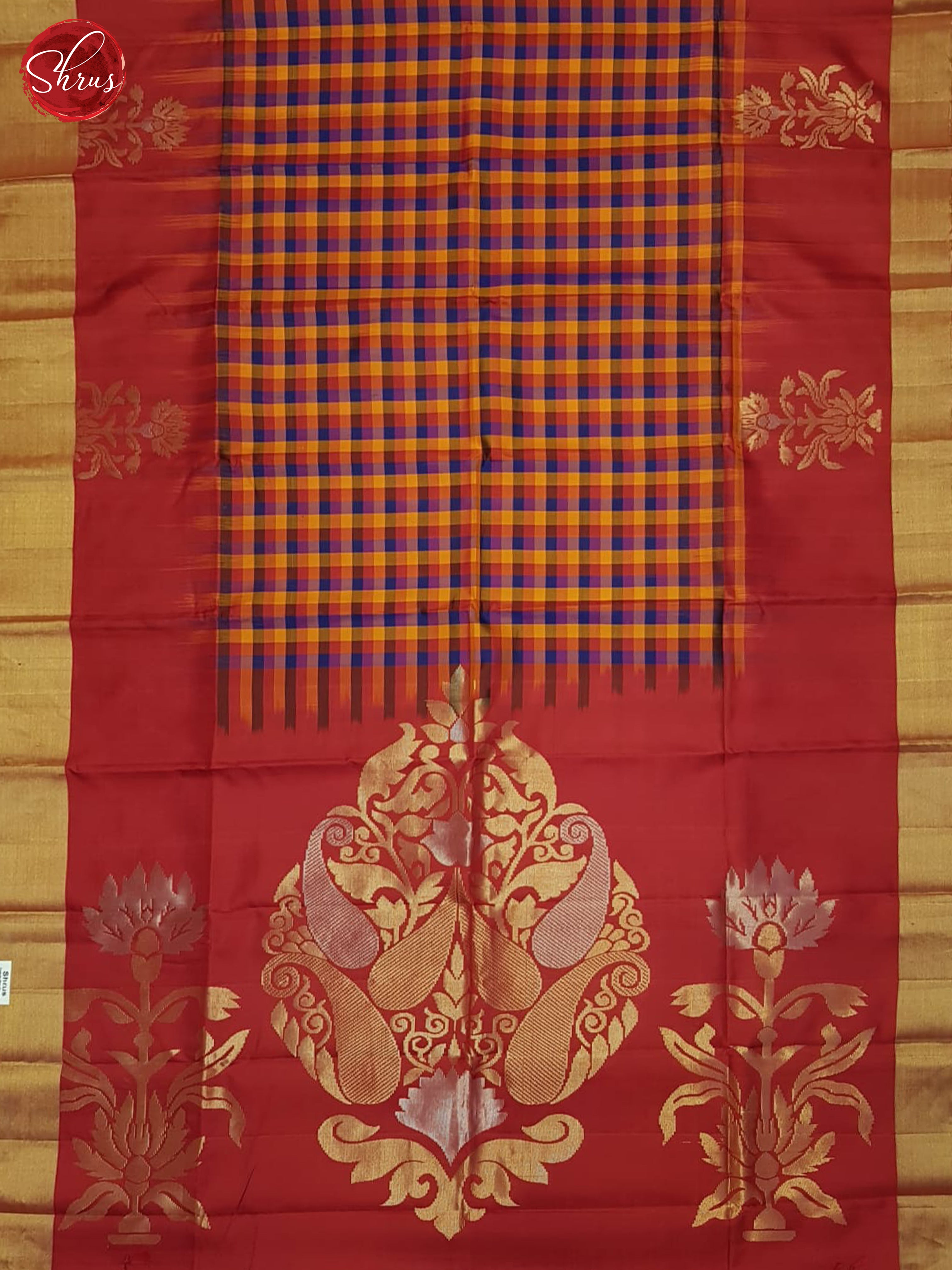 Multi And Red - Soft Silk