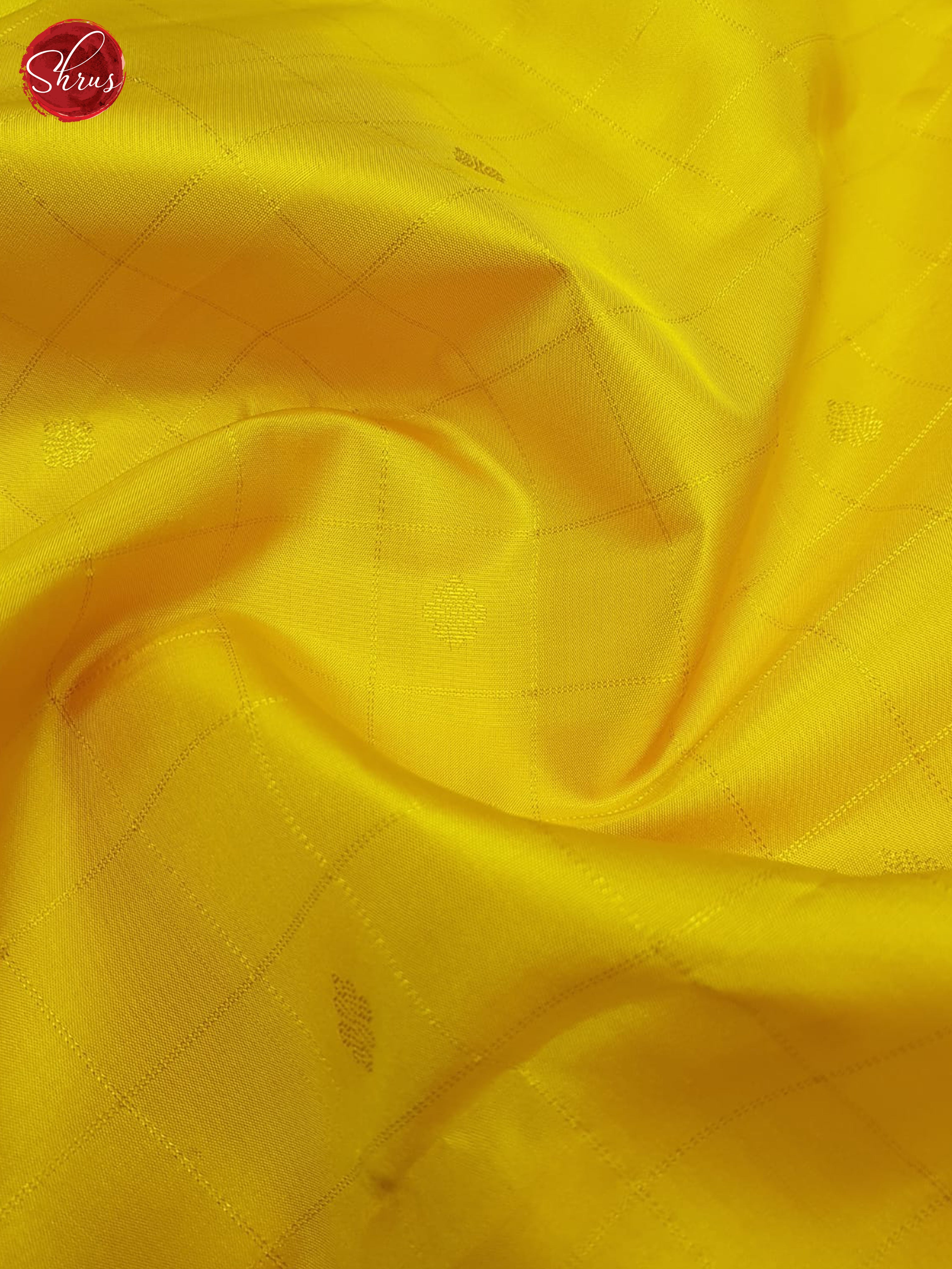 Yellow And Blue- Kanchipuram Silk Saree - Shop on ShrusEternity.com