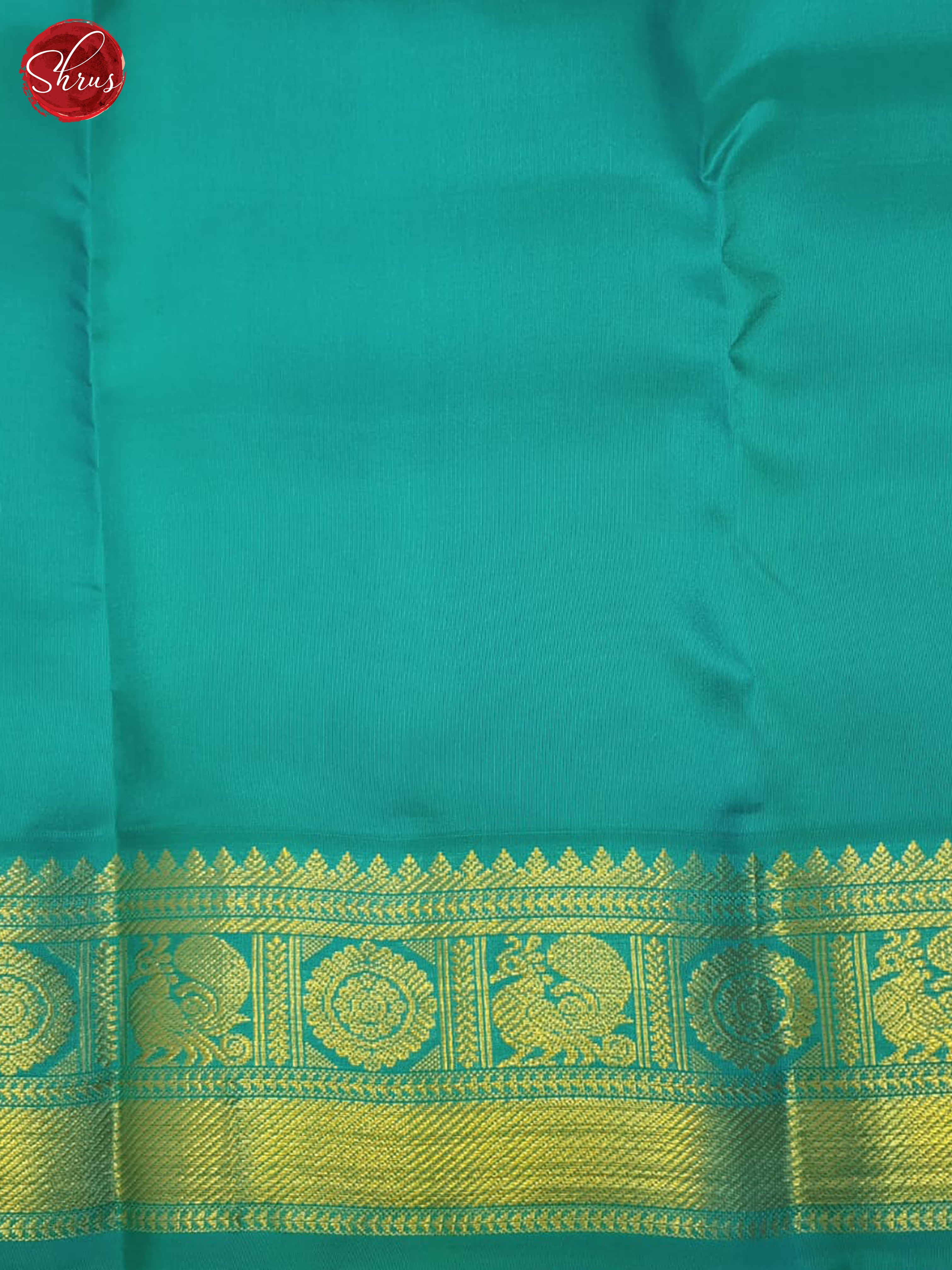 Yellow And Blue- Kanchipuram Silk Saree - Shop on ShrusEternity.com
