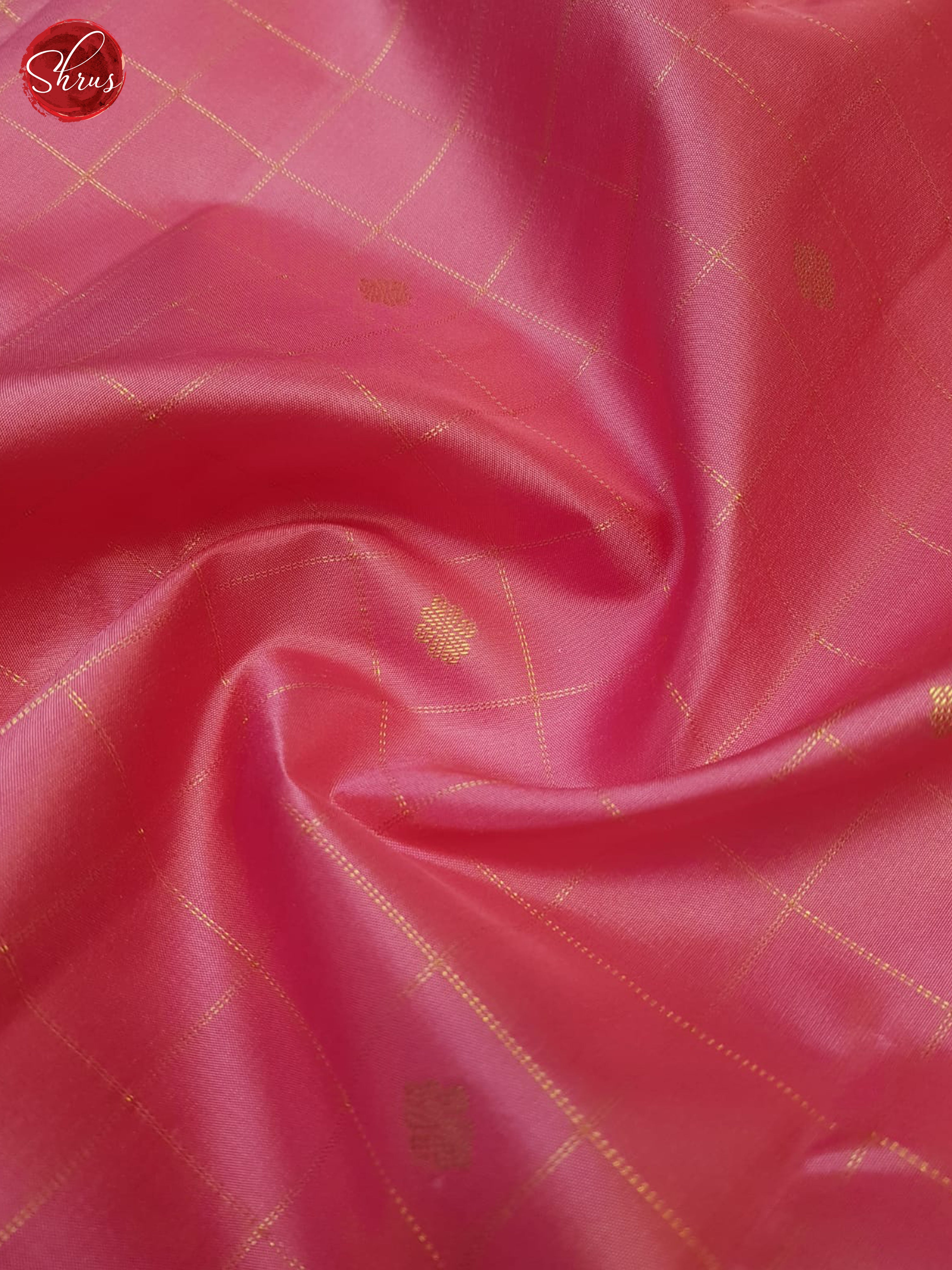 Pink and Blue- Kanchipuram Silk Saree - Shop on ShrusEternity.com