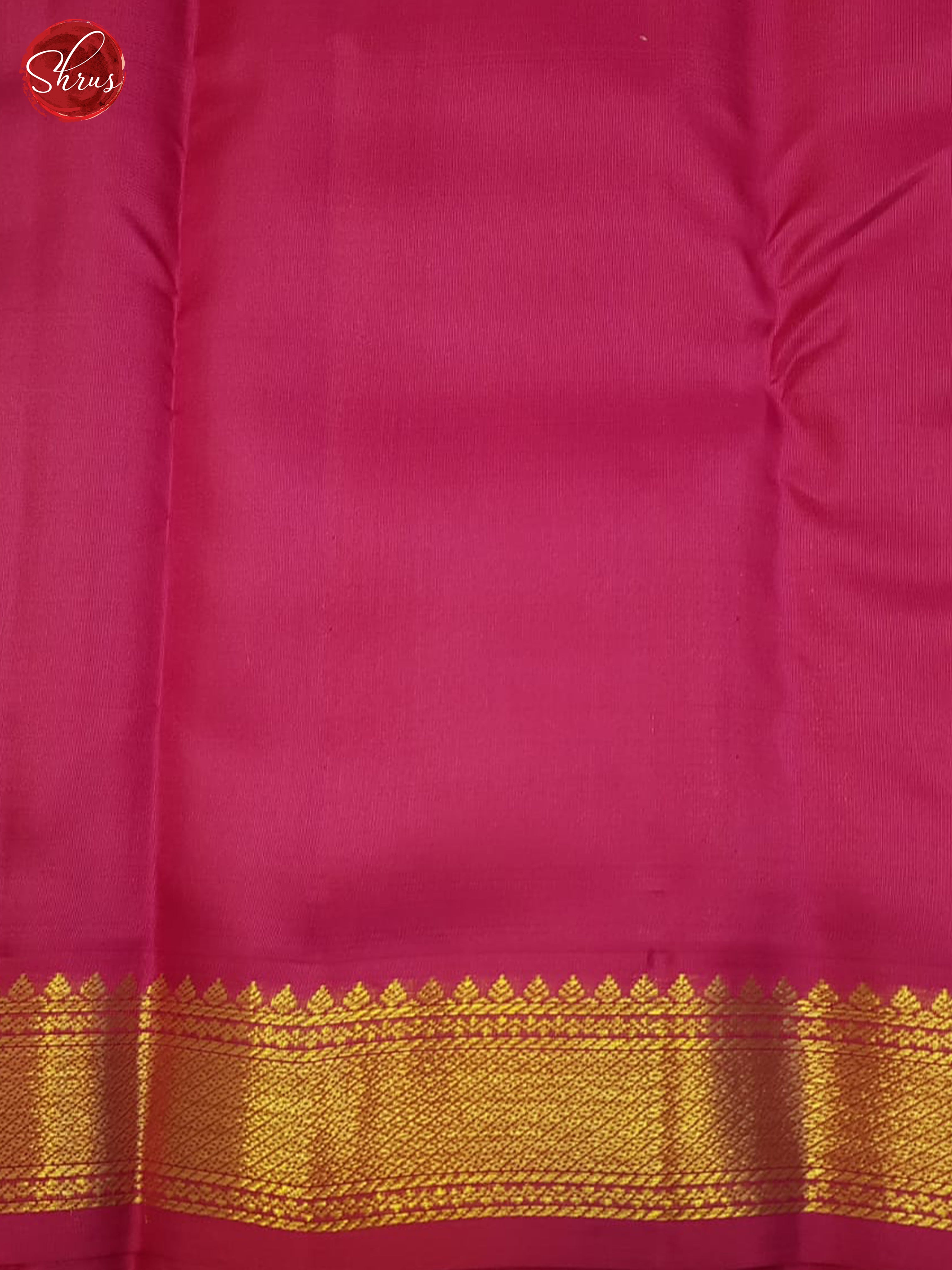 Blue And Pink- Kanchipuram Silk Saree - Shop on ShrusEternity.com
