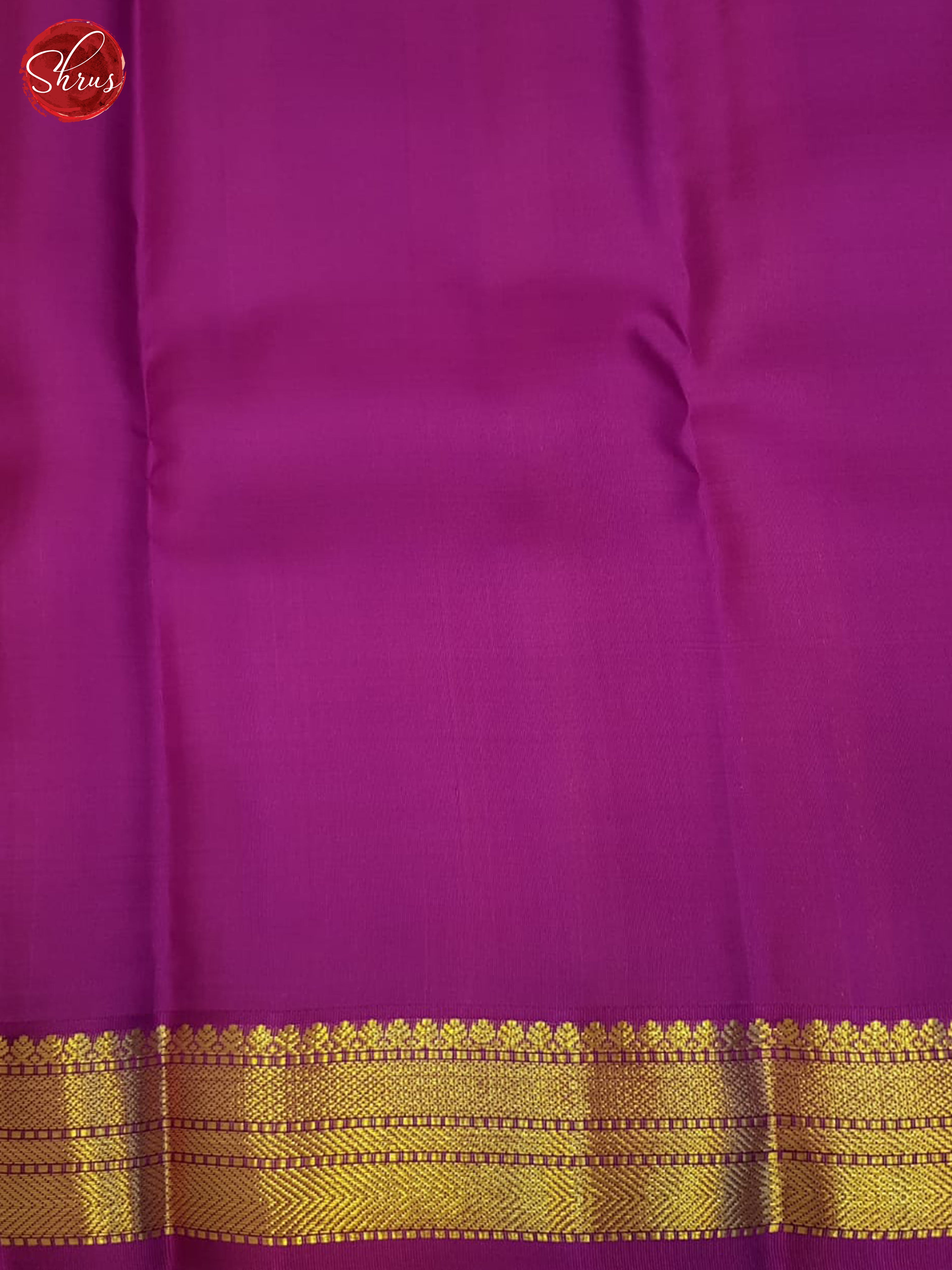 Yellow And Purple- Kanchipuram Silk Saree - Shop on ShrusEternity.com