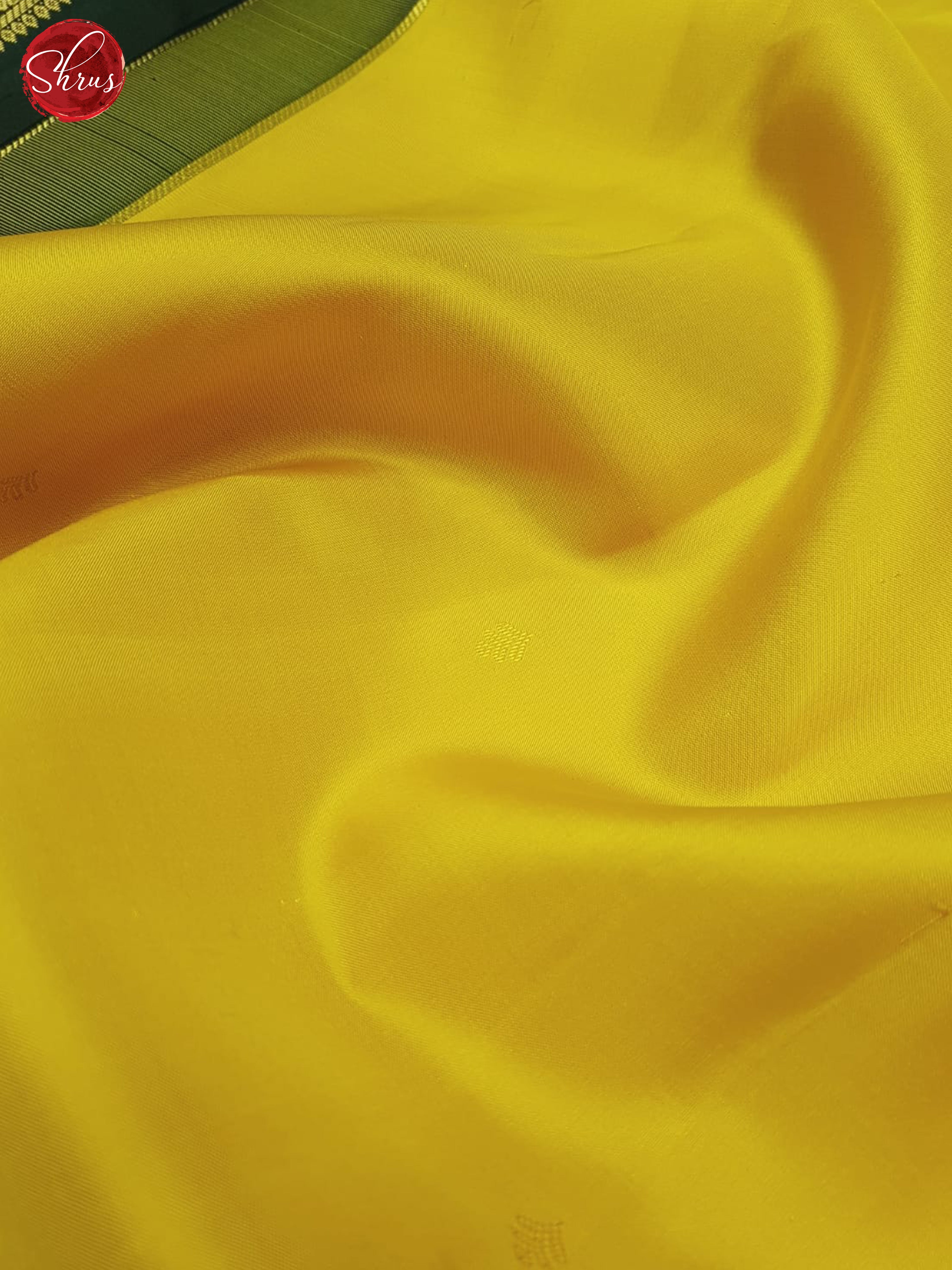 Yellow And Green- Kanchipuram Silk Saree - Shop on ShrusEternity.com