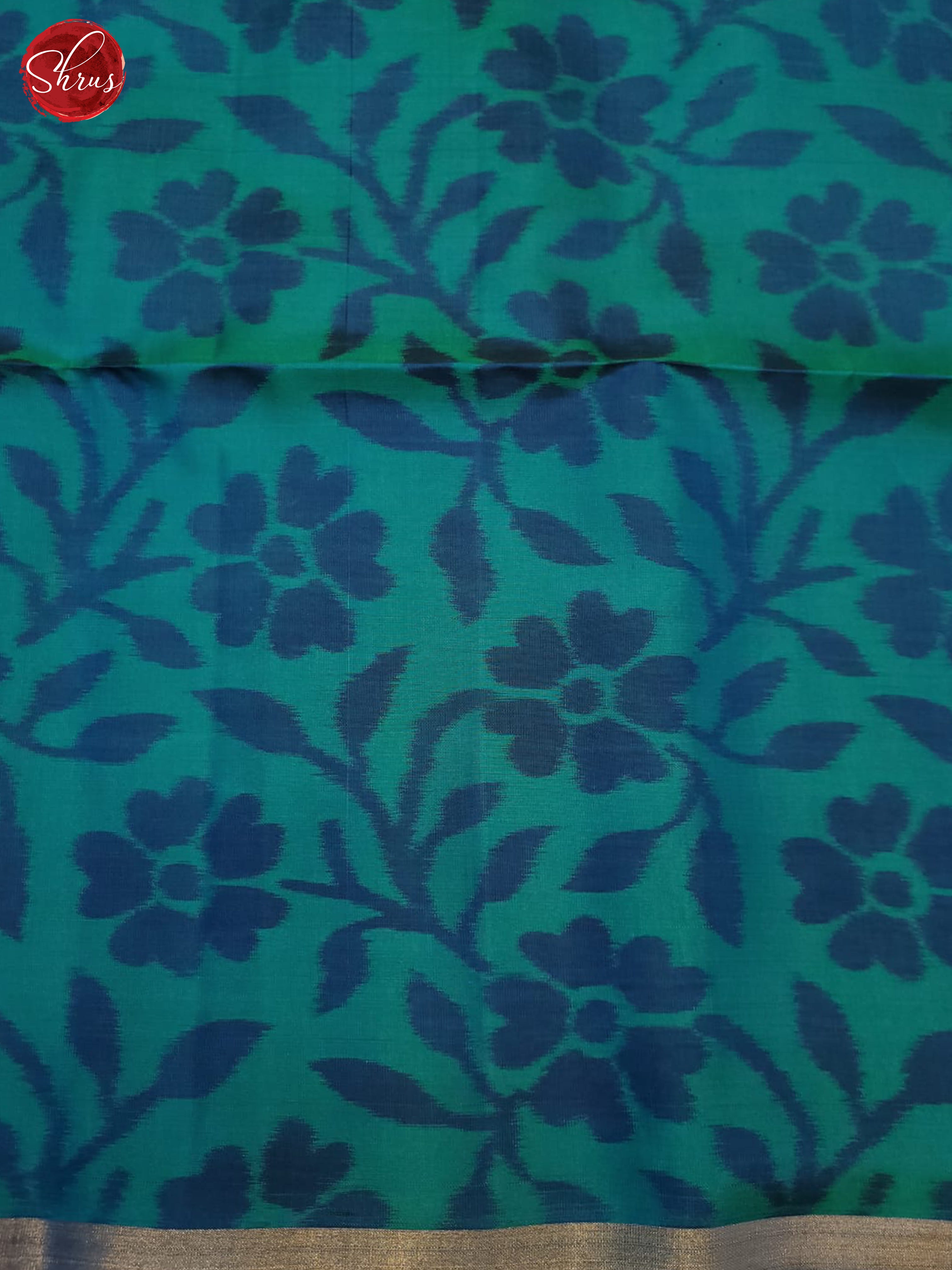 Blue And Green- Soft Silk Saree - Shop on ShrusEternity.com