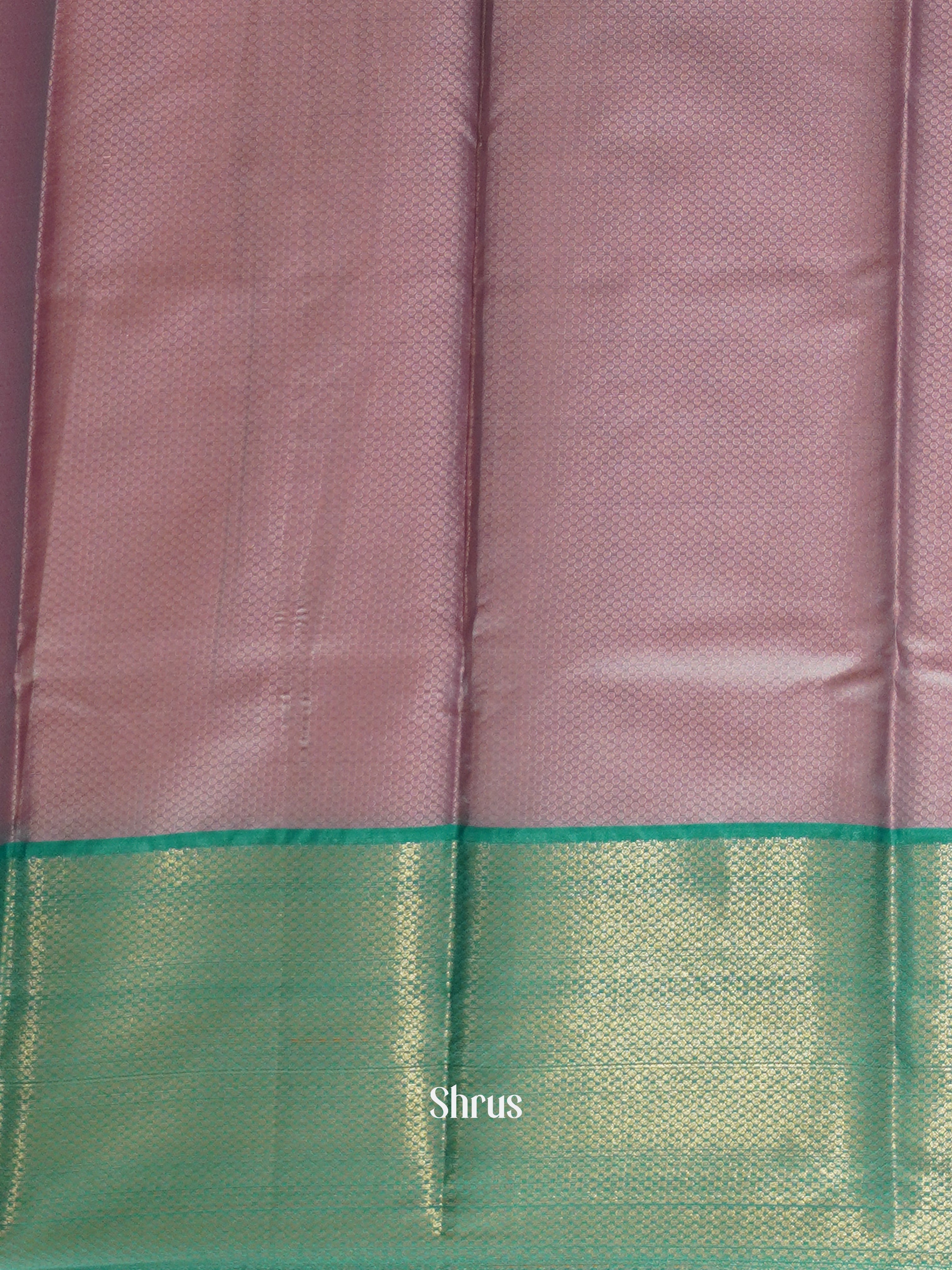 Pink & Green - Tanchoi Semi Silk Saree - Shop on ShrusEternity.com