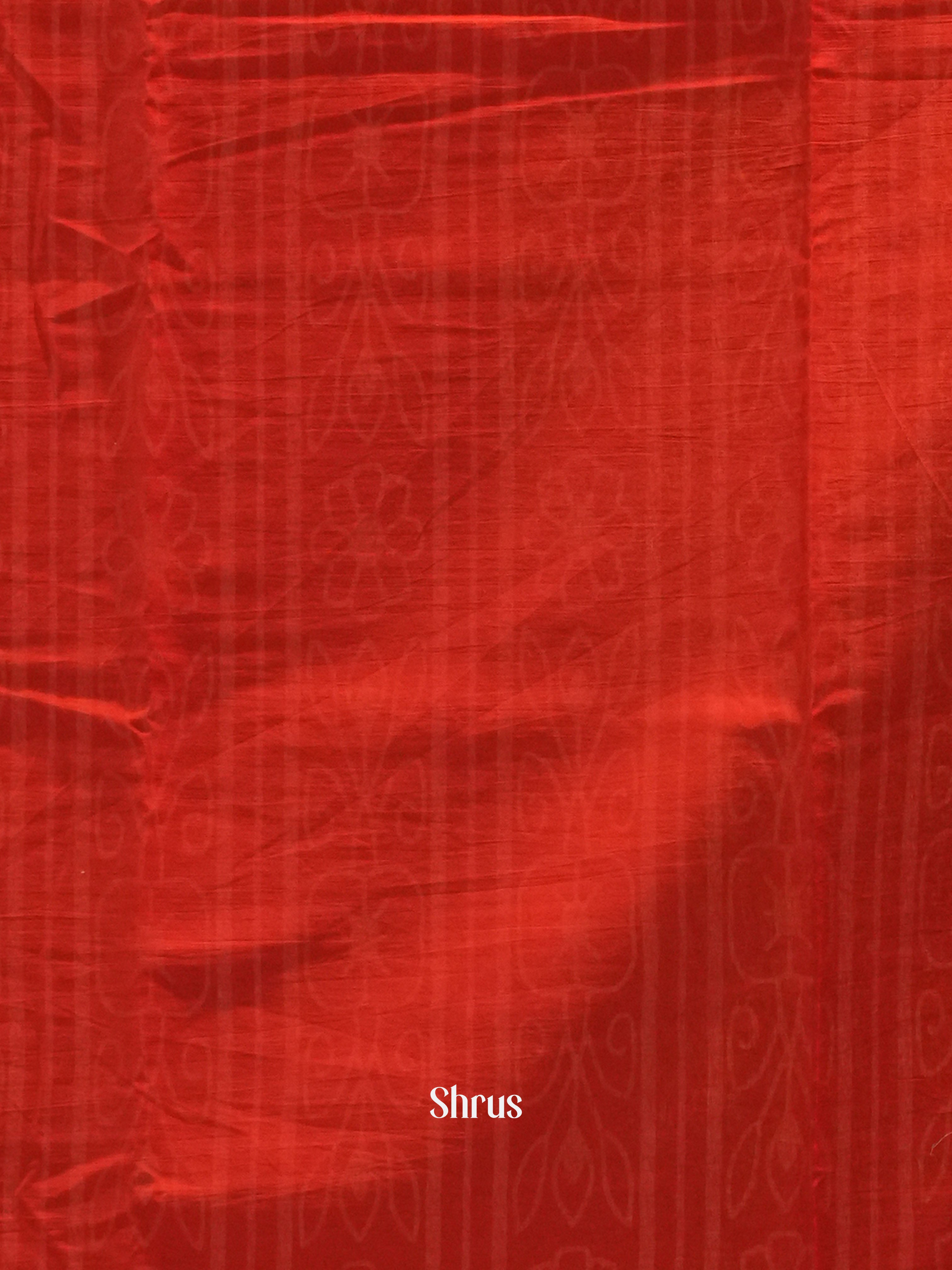 White & Red - Jaipur cotton