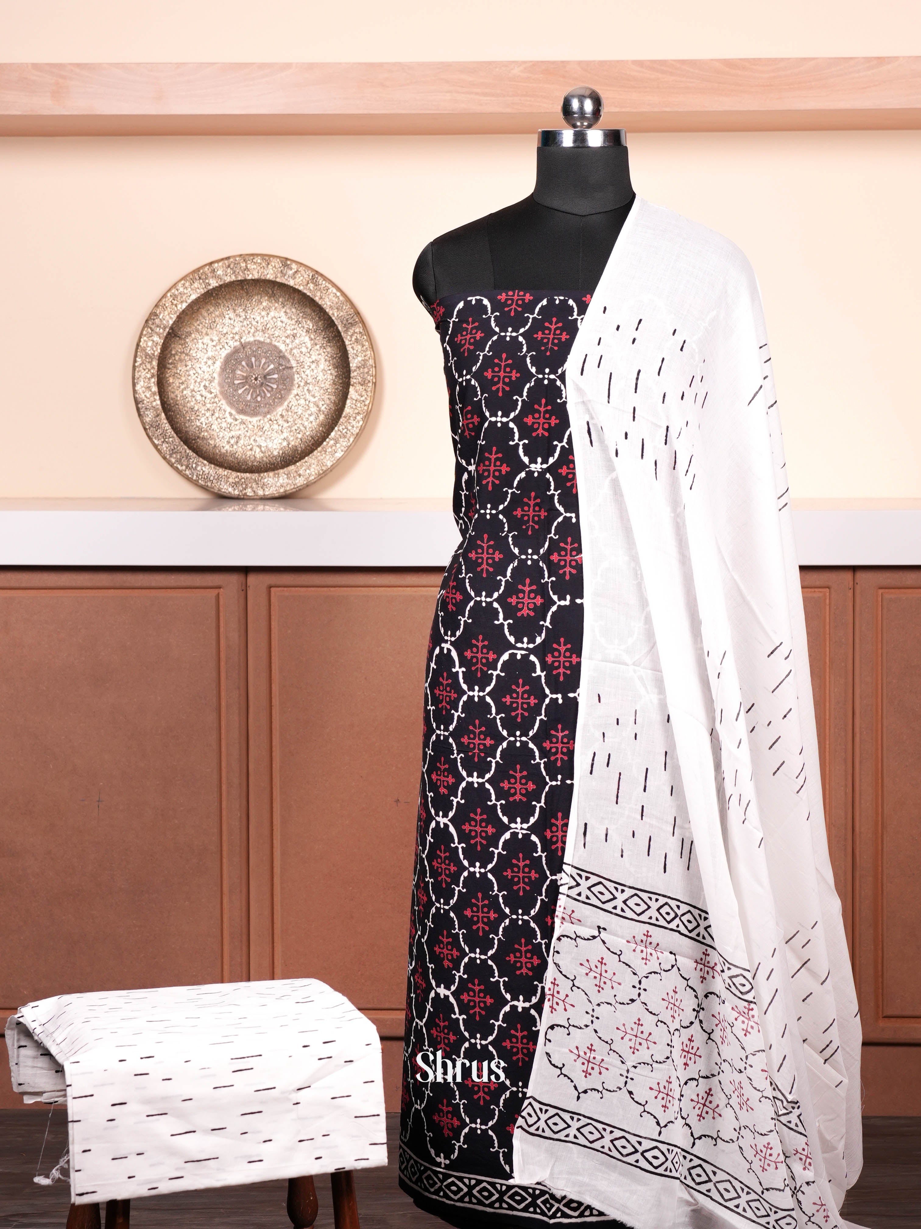 Black & White - Cotton salwar