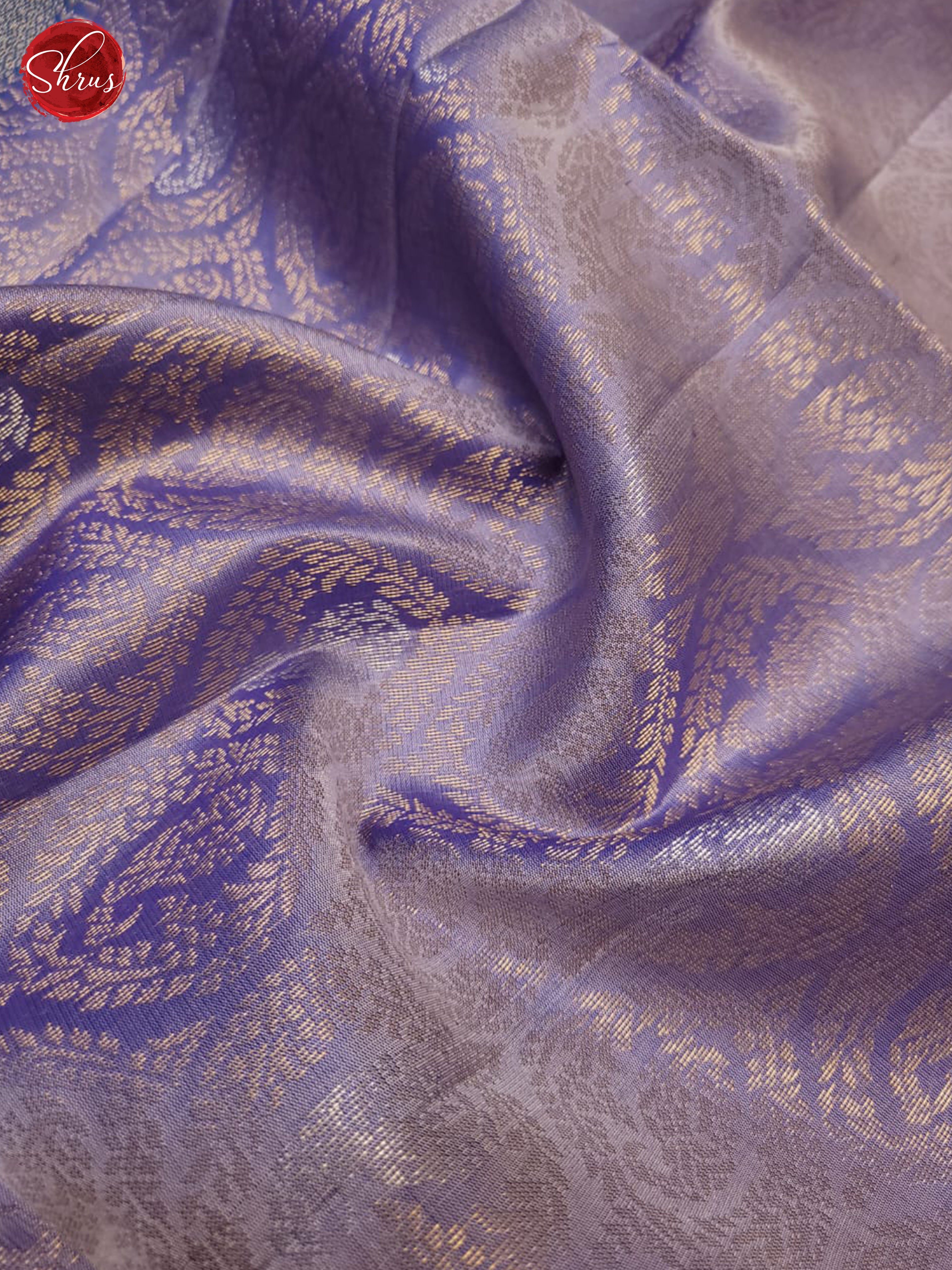 Lavender And Blue - Soft Silk Saree - Shop on ShrusEternity.com