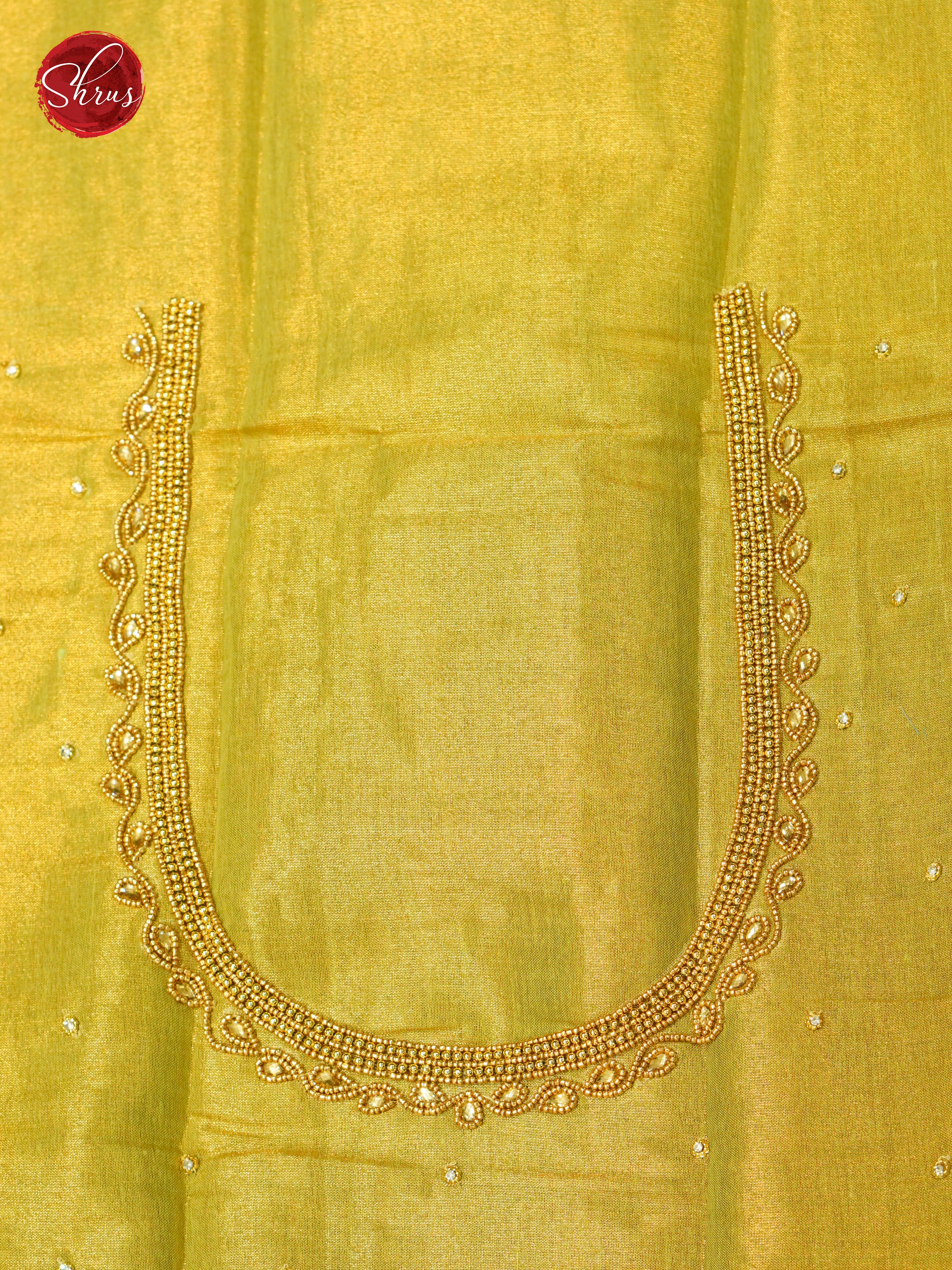 Green - Aari Blouse - Shop on ShrusEternity.com