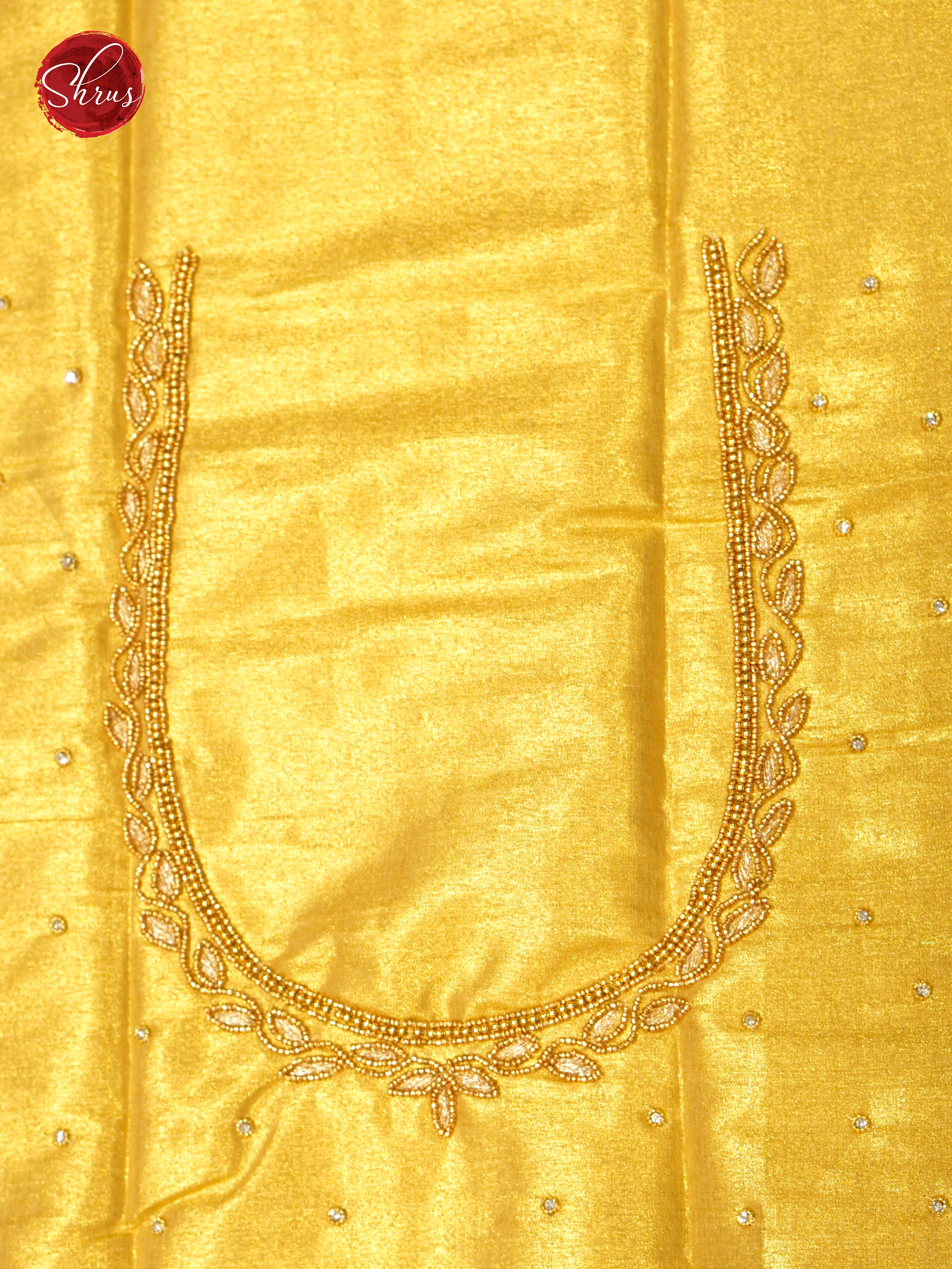 Gold - Aari Blouse - Shop on ShrusEternity.com