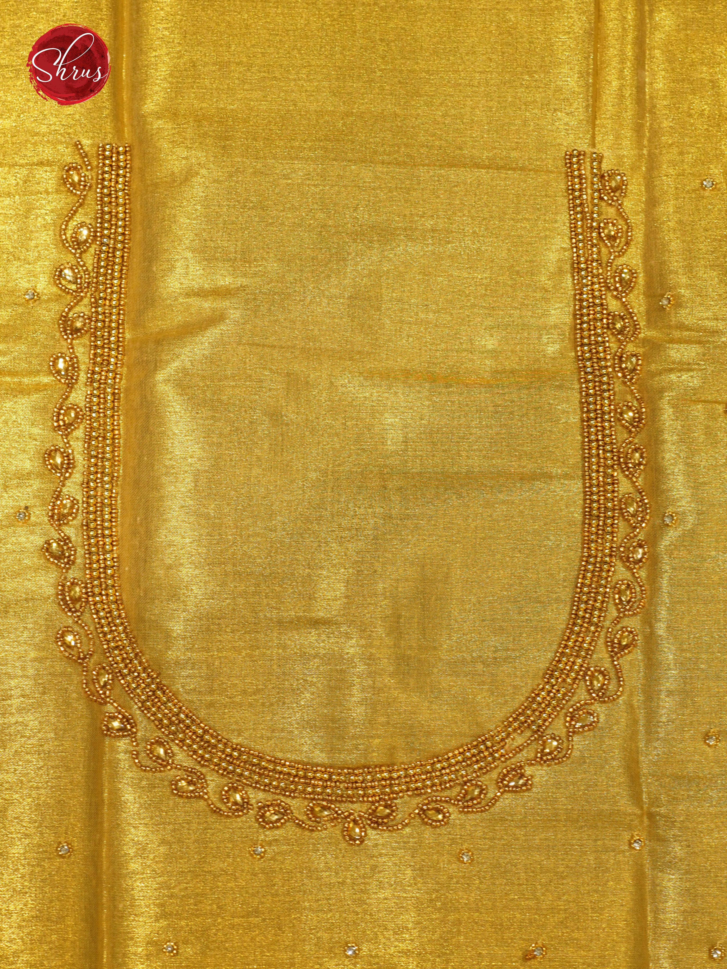 Gold - Aari Blouse - Shop on ShrusEternity.com