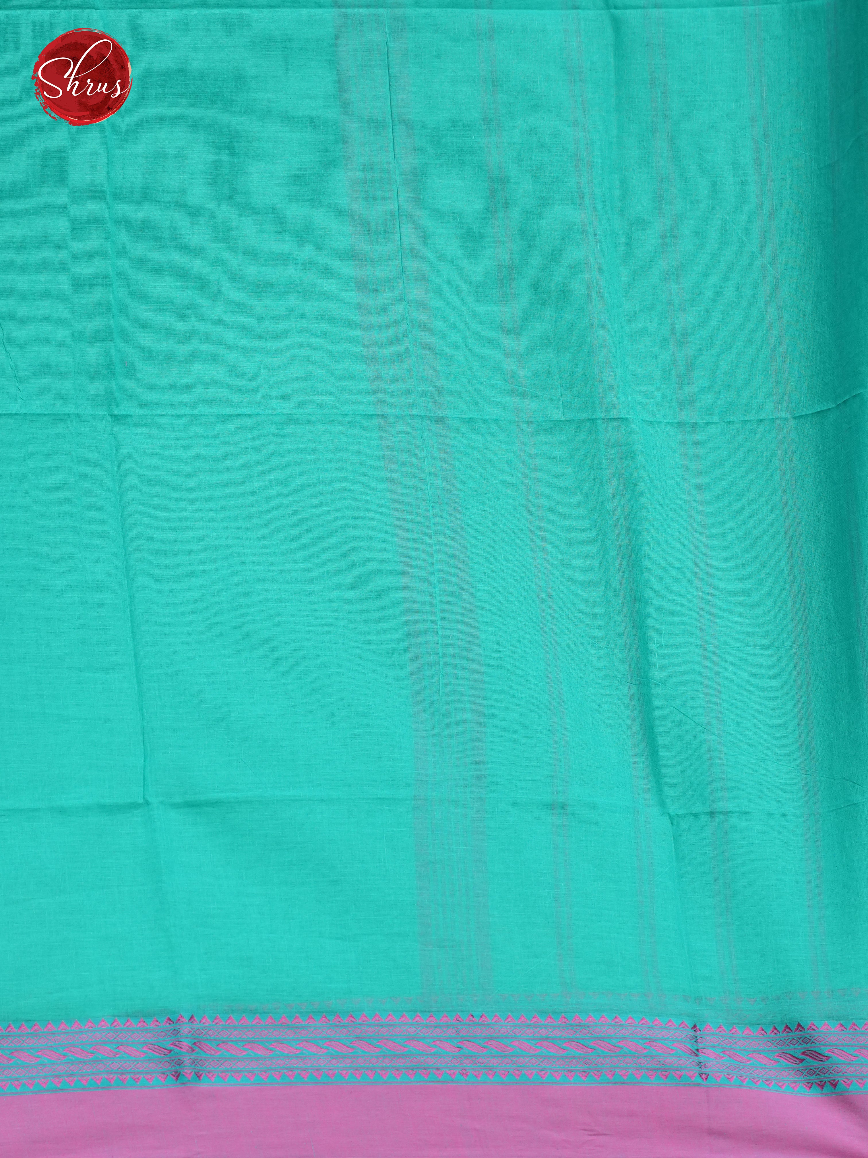 Green & Pink  - Bengal cotton Saree - Shop on ShrusEternity.com