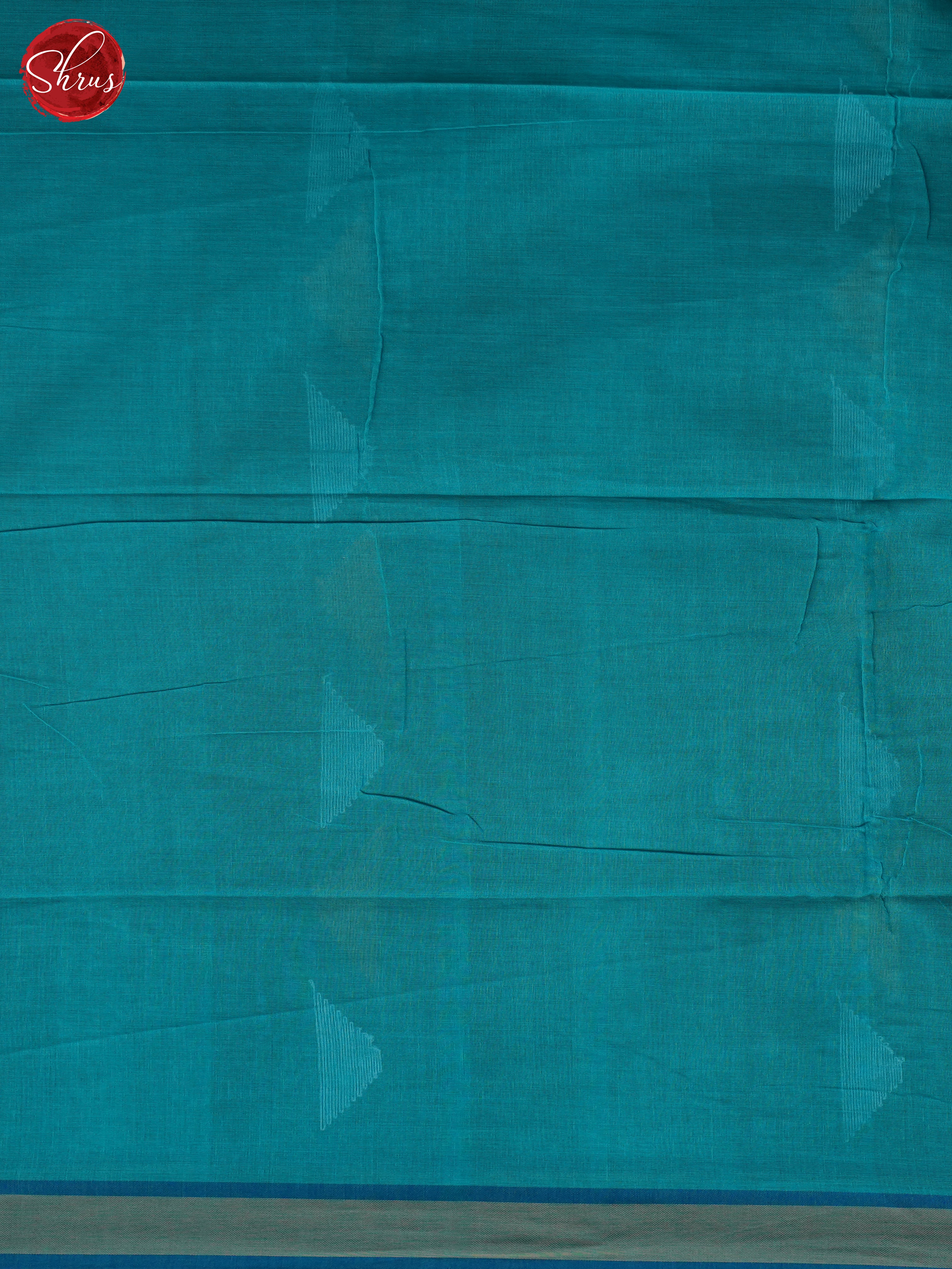 Blue & Green - Bengal cotton Saree - Shop on ShrusEternity.com