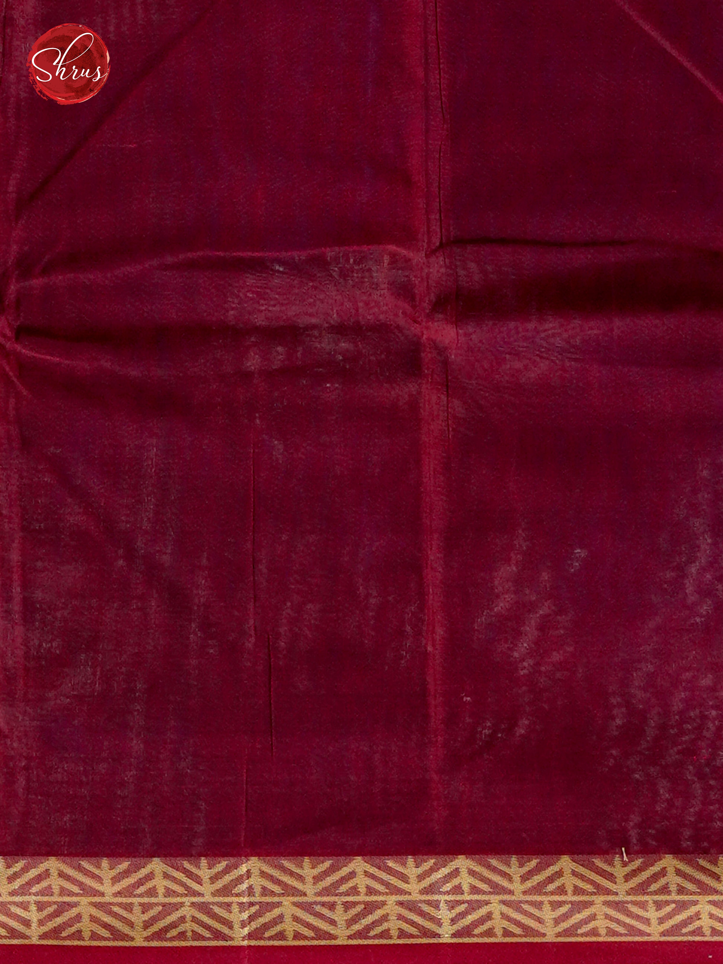 Blue & Maroon - Mercerized cotton - Shop on ShrusEternity.com