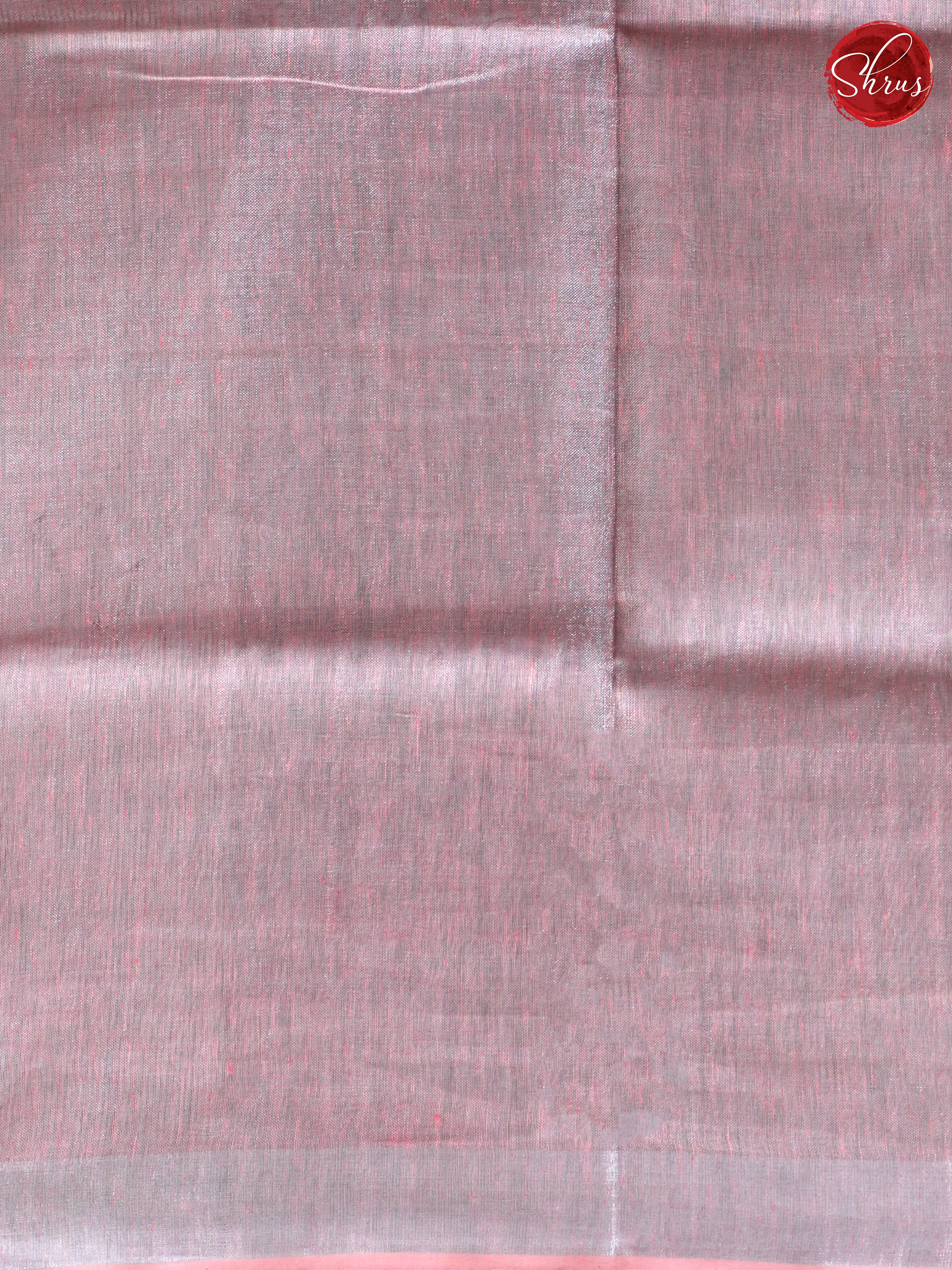 Blue & Pink- Linen Saree - Shop on ShrusEternity.com