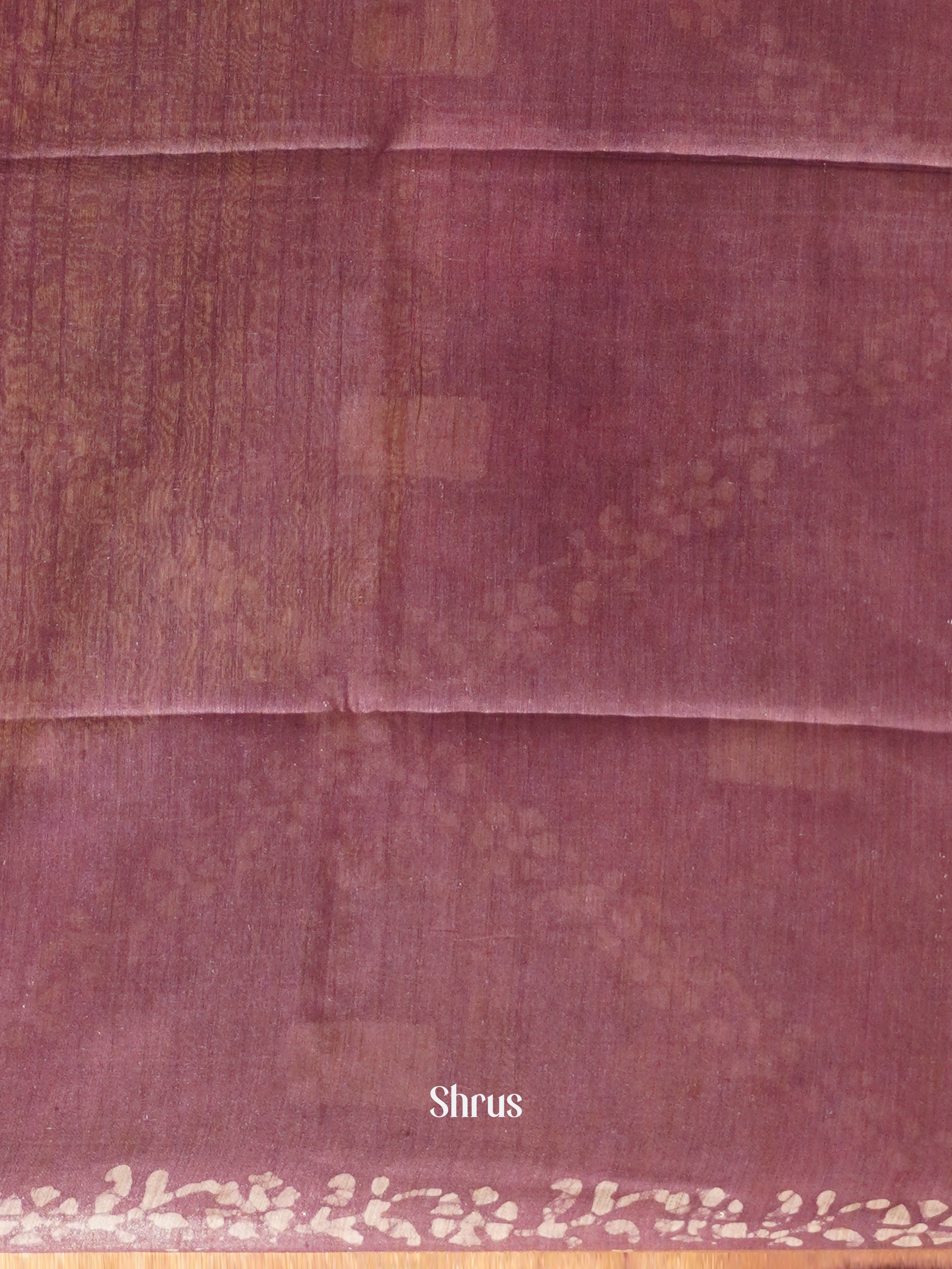 Red & Purple - Bhatik Saree