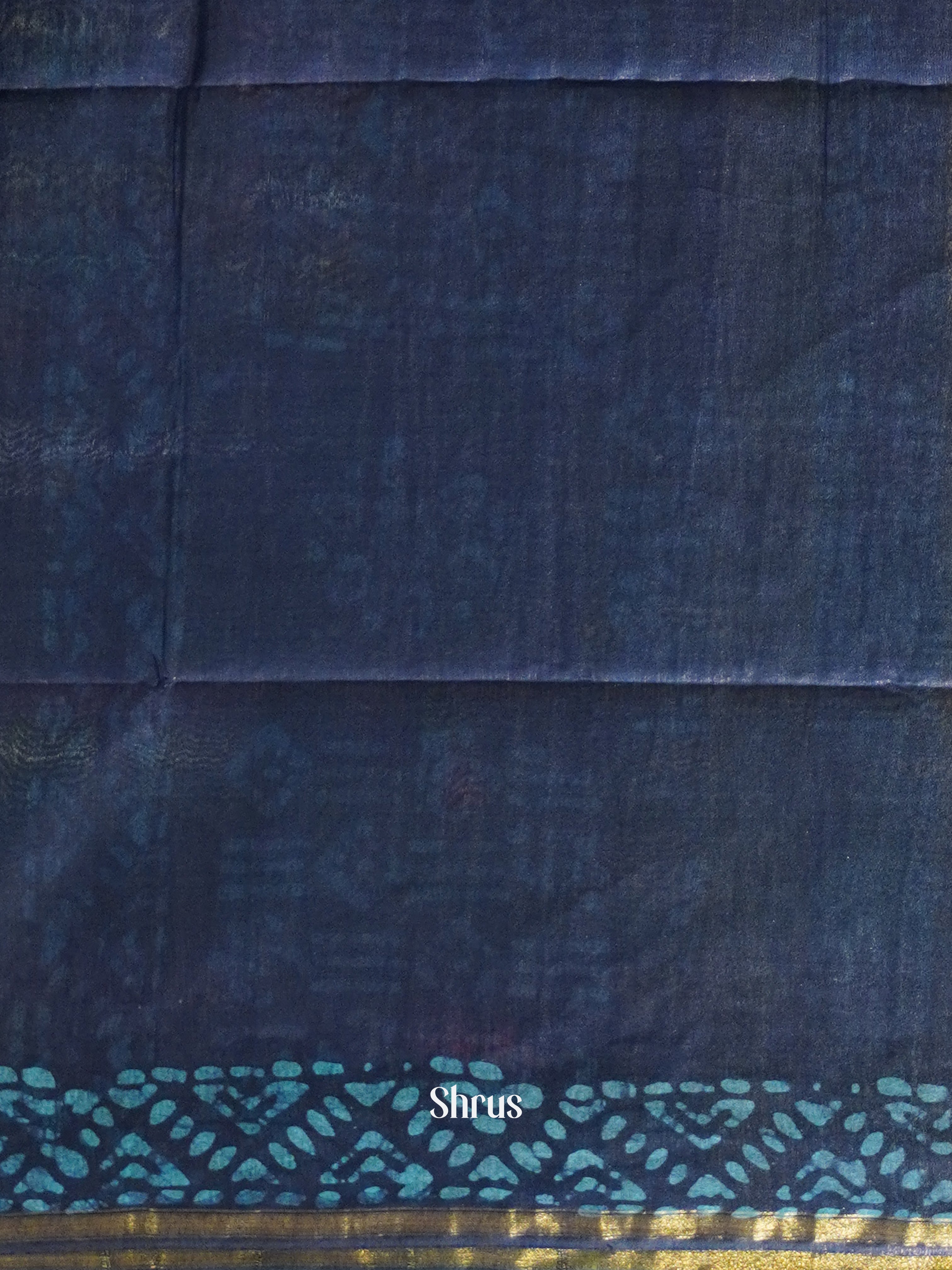 Blue - Bhatik Saree - Shop on ShrusEternity.com