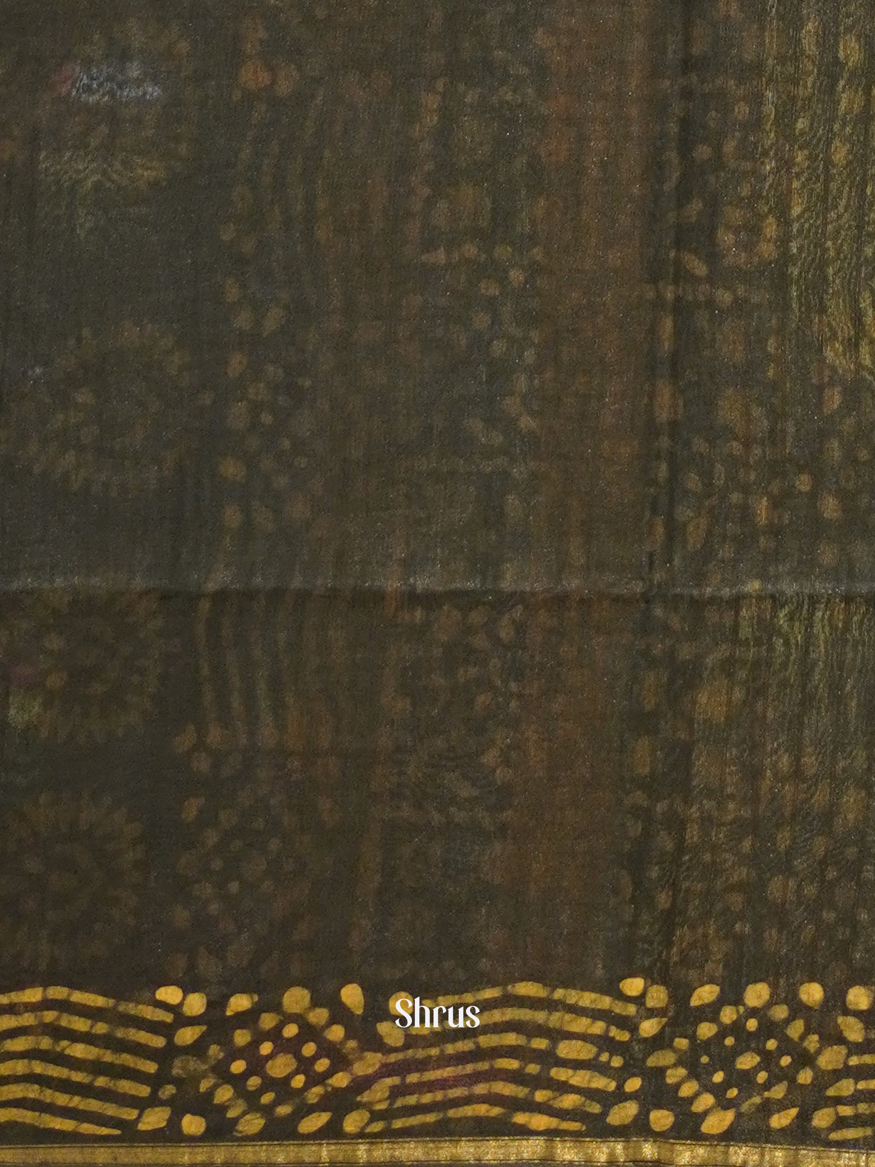 Black & Yellow - Bhatik Saree - Shop on ShrusEternity.com