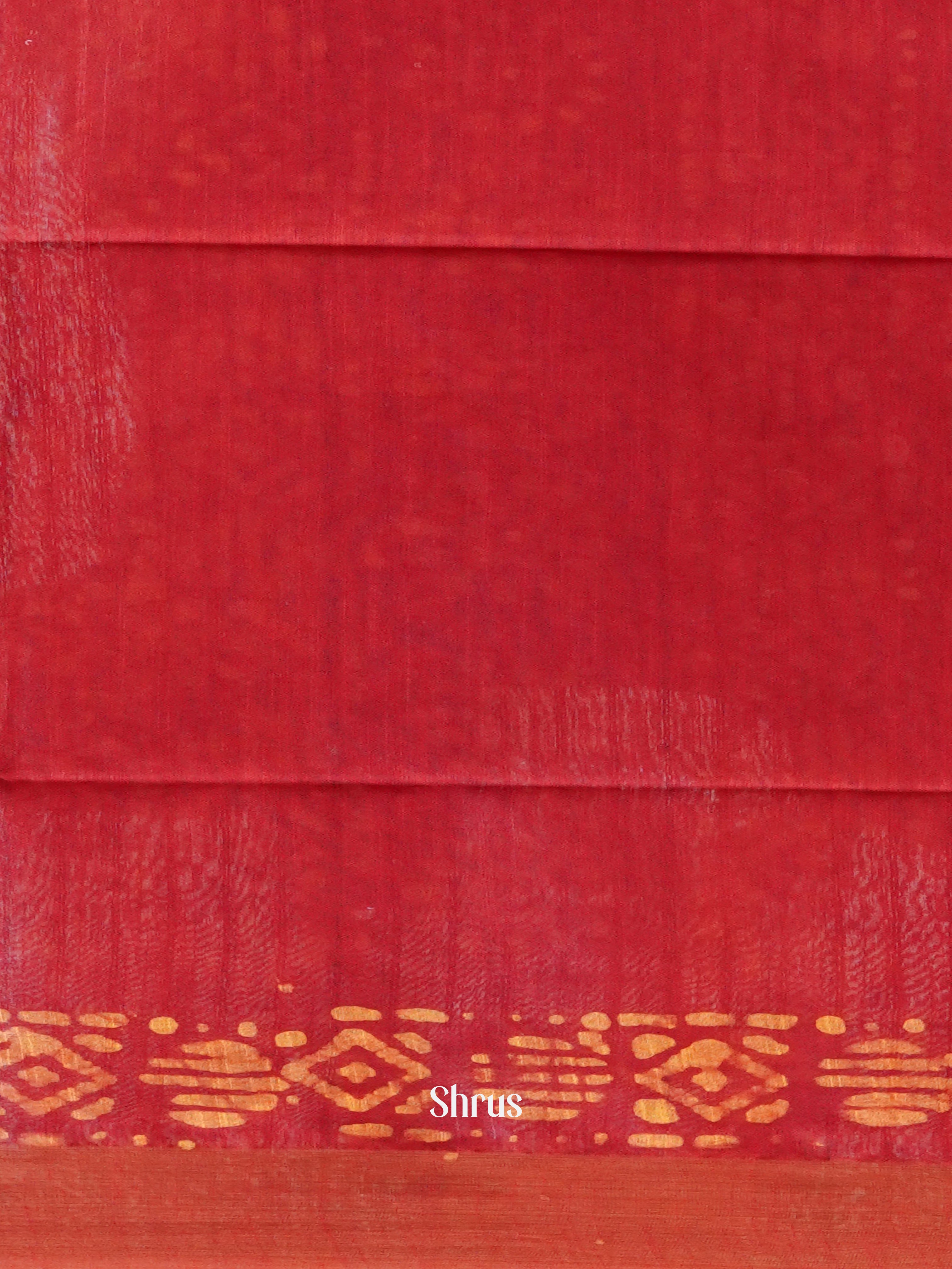 Red - Bhatik Saree - Shop on ShrusEternity.com